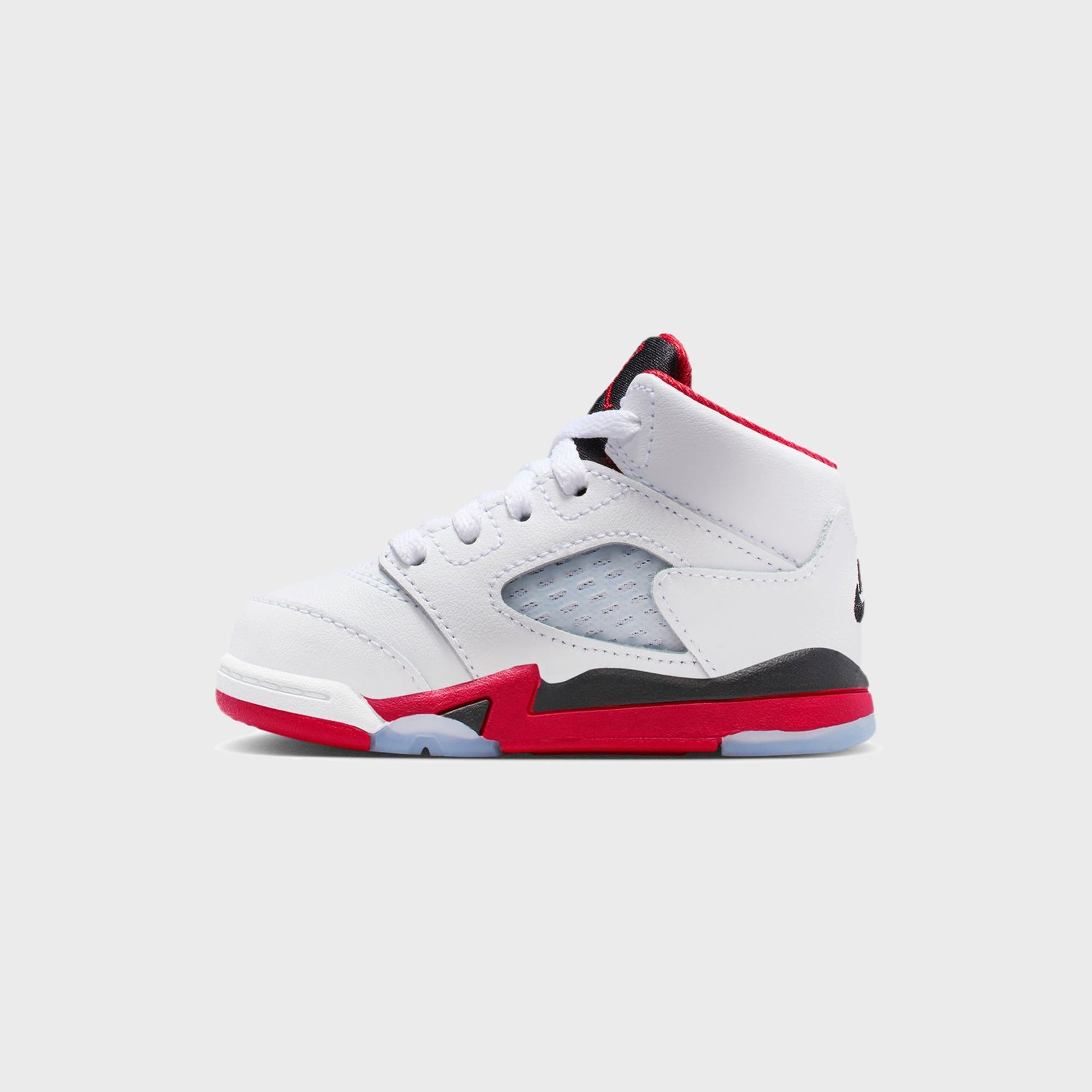 Nike TD Air Jordan 5 Retro OG - White / Fire Red / Black