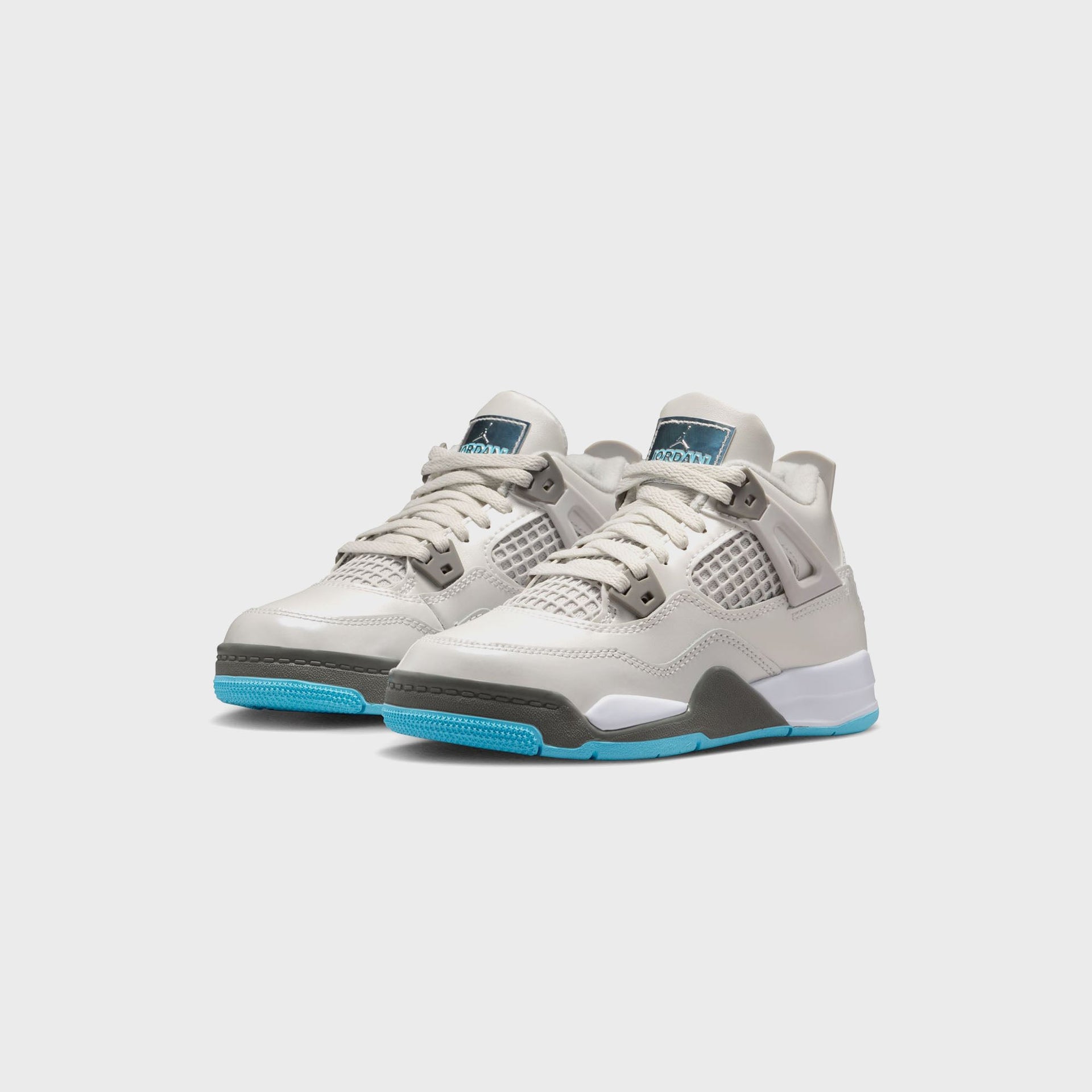 Jordan PS 4 Retro - Photon Dust / Flat Pewter / White / Blue Chill