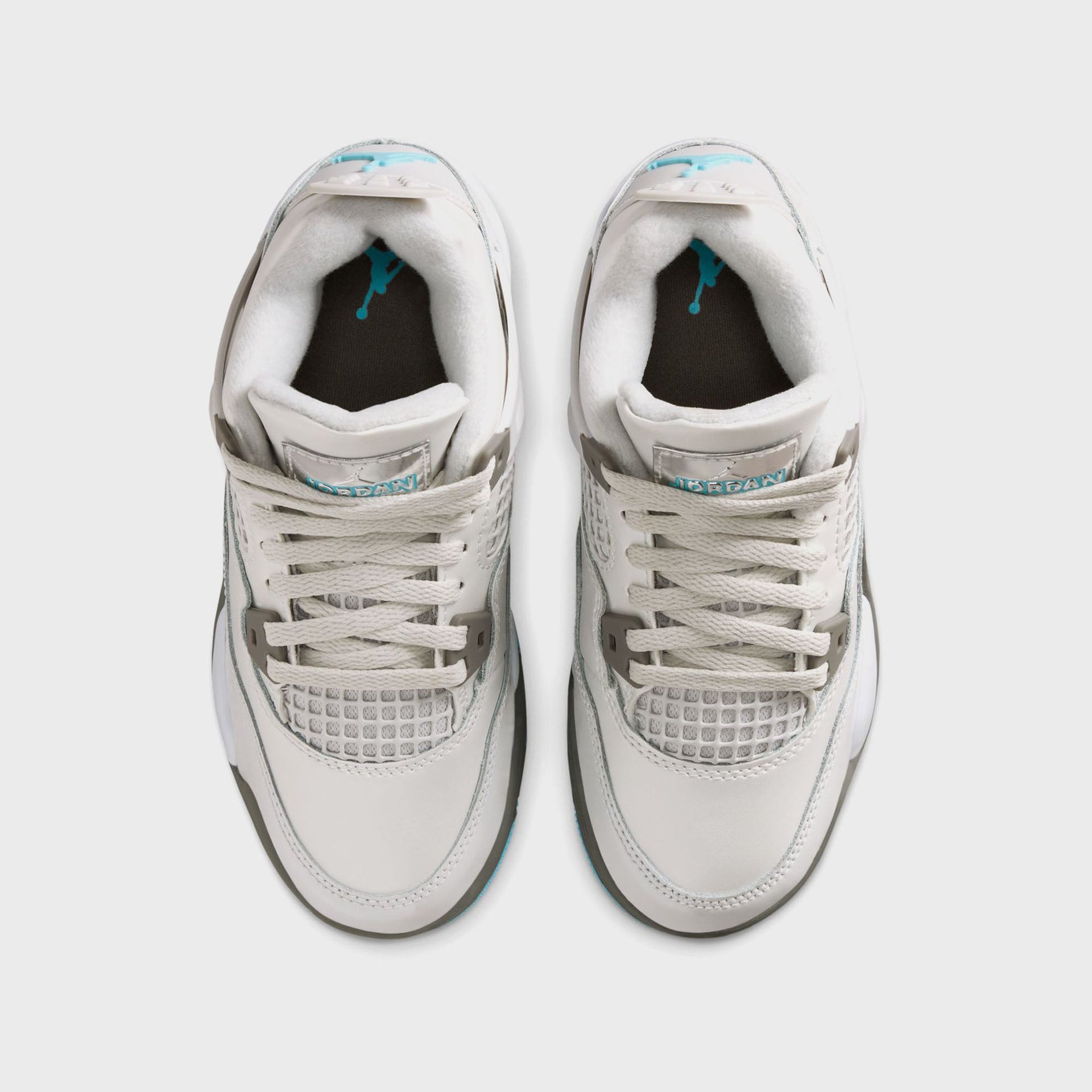 Jordan PS 4 Retro - Photon Dust / Flat Pewter / White / Blue Chill