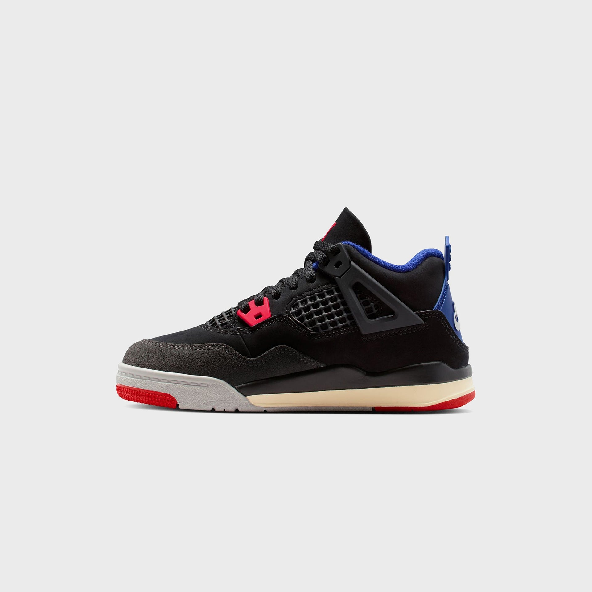 Jordan PS Air Jordan 4 Retro OG Rare Air - Black / Fire Red / Deep Royal Blue /  Dark Smoke Grey / Tech Grey