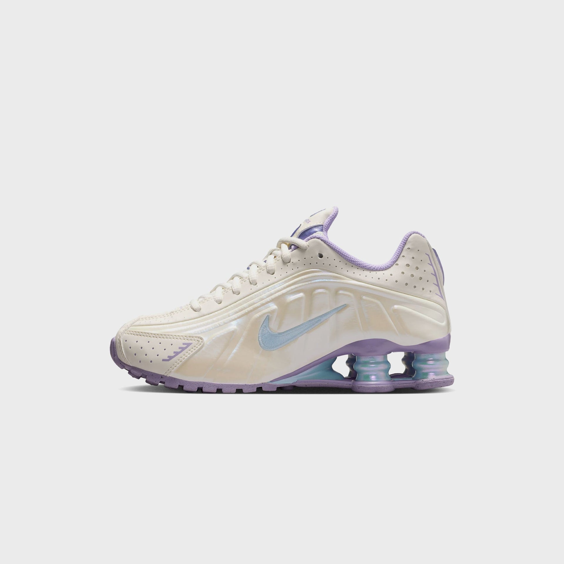 Nike GS Shox R4 - Soft Pearl / Celestine Blue / Hydrangeas