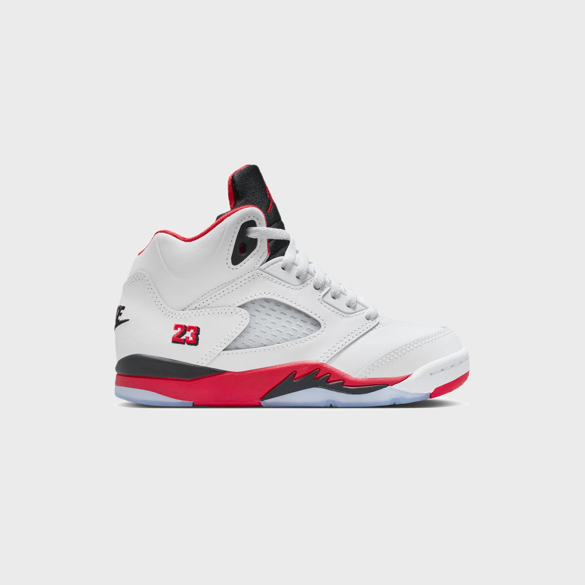 Nike PS Air Jordan 5 Retro OG - White / Fire Red / Black