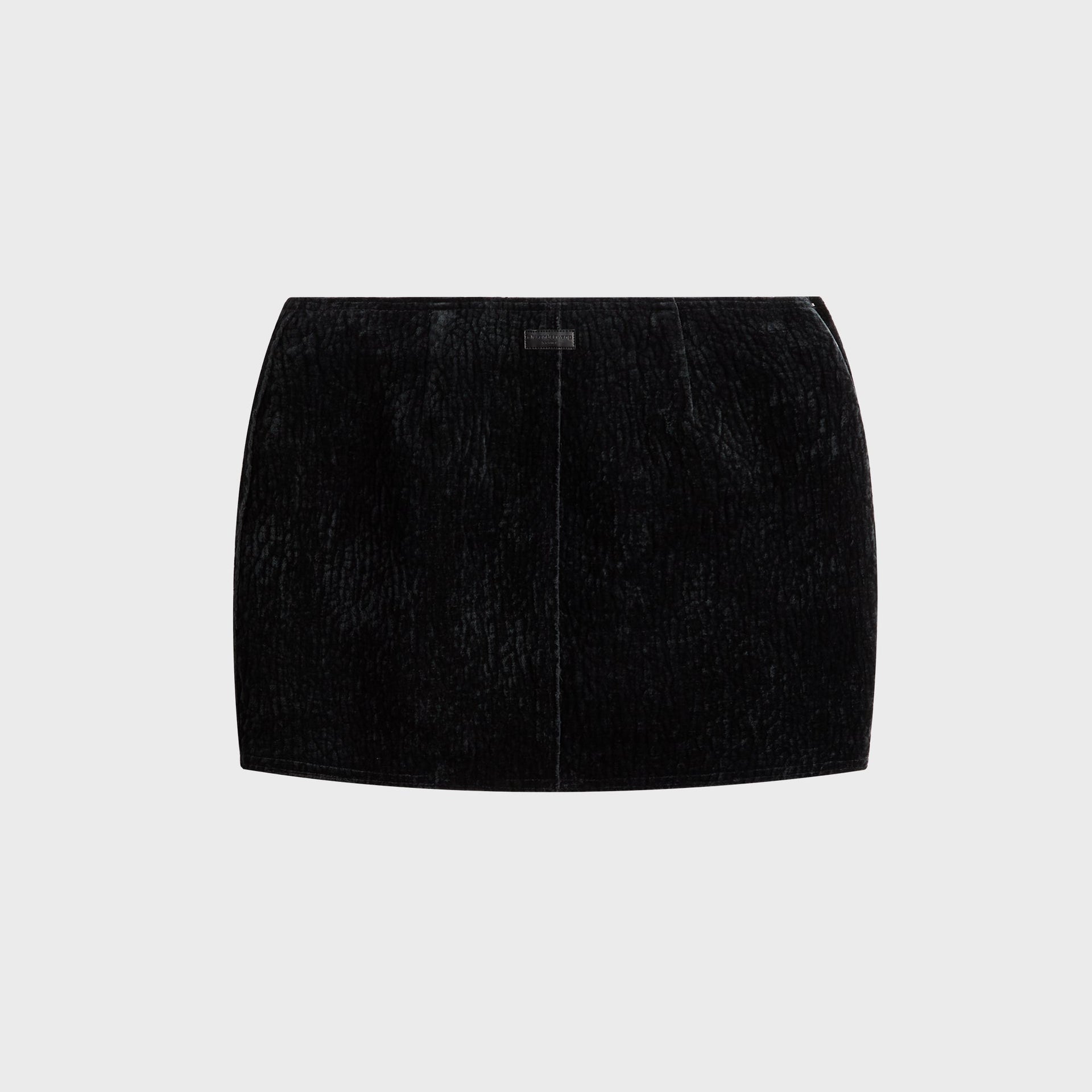 Alexander Wang Low Rise Mini Skirt - Black