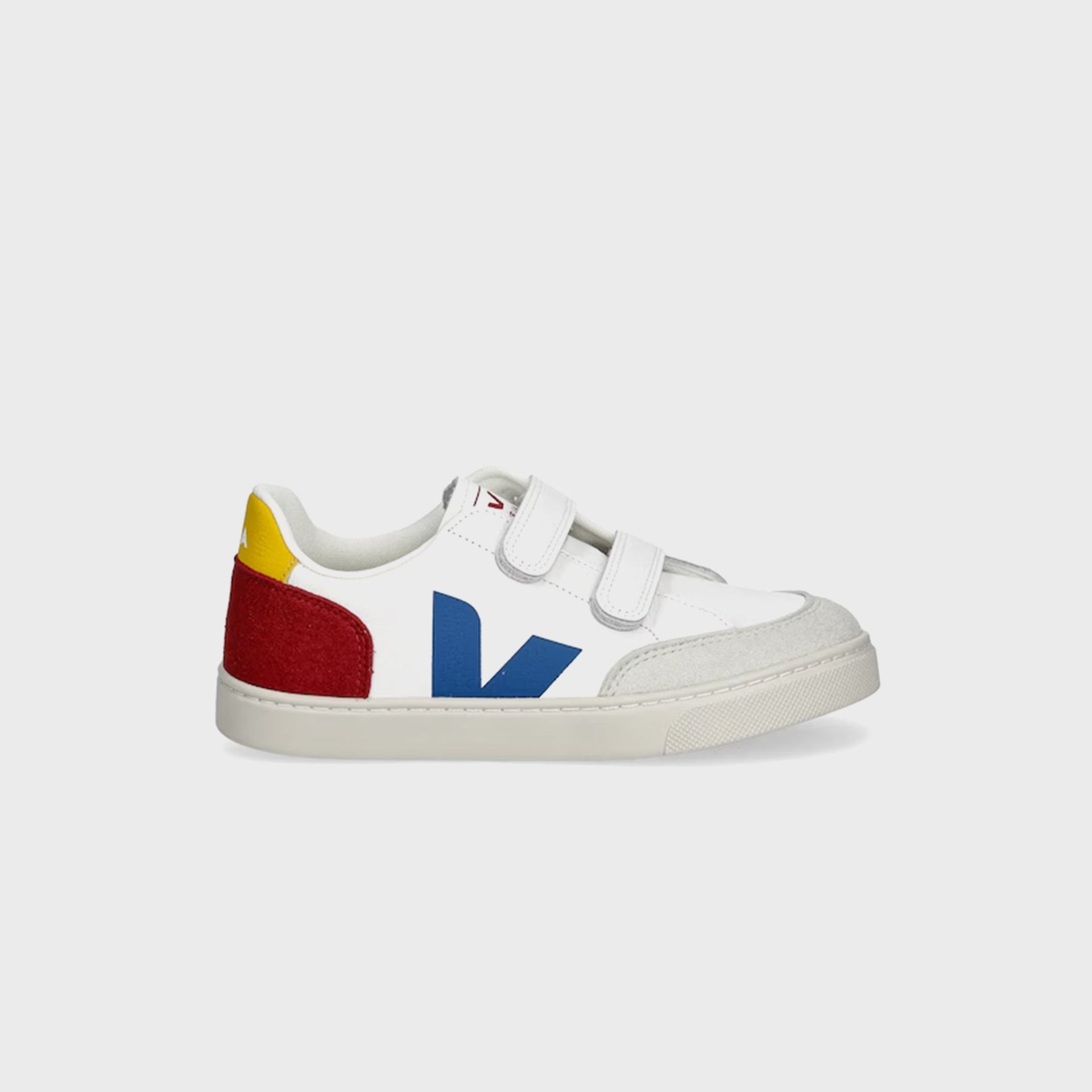 Veja Small V-12 - White / Multicolor / Pepper