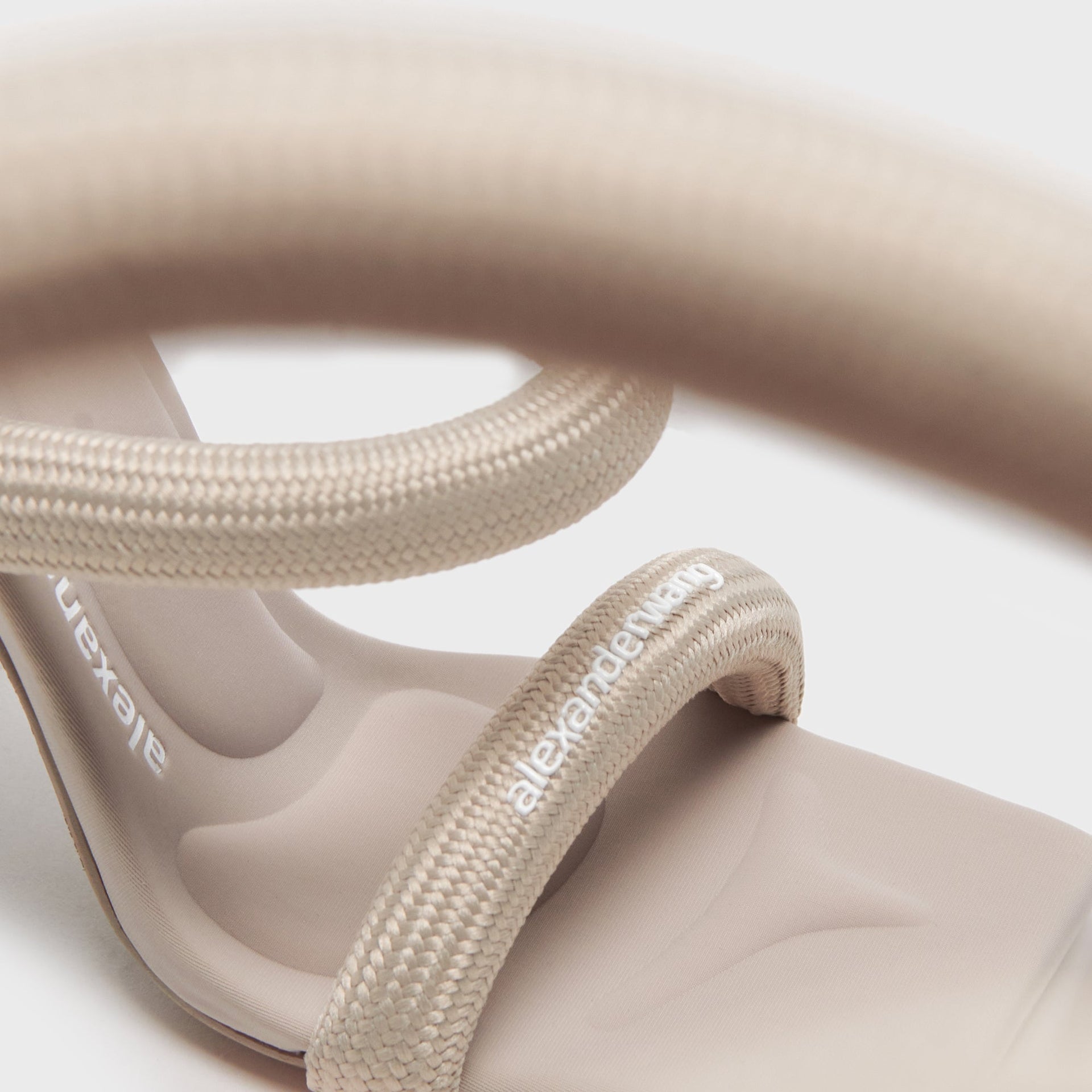 Alexander Wang Julie Tubular Webbing Sandal - Sand