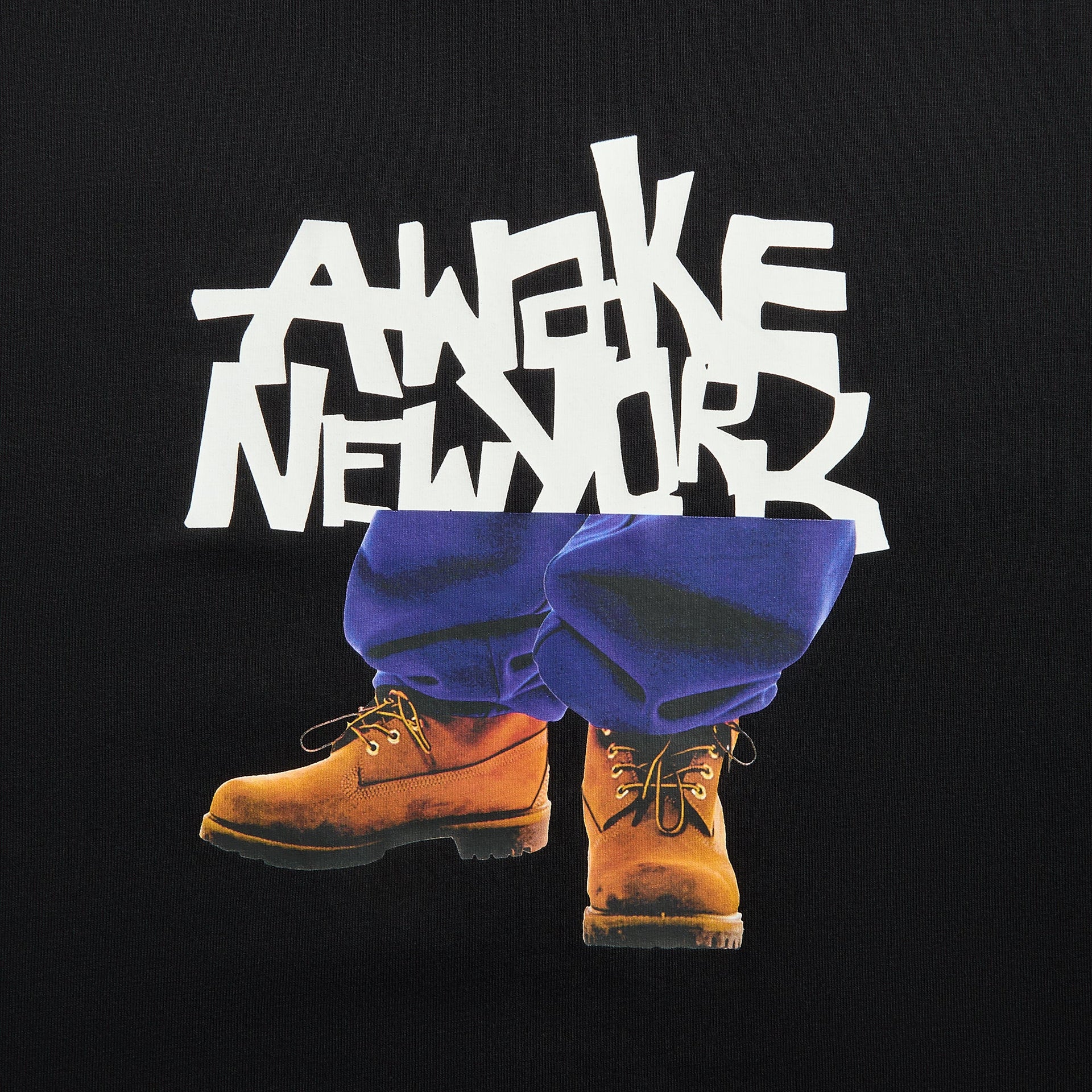 Awake NY Stomper Tee in Black