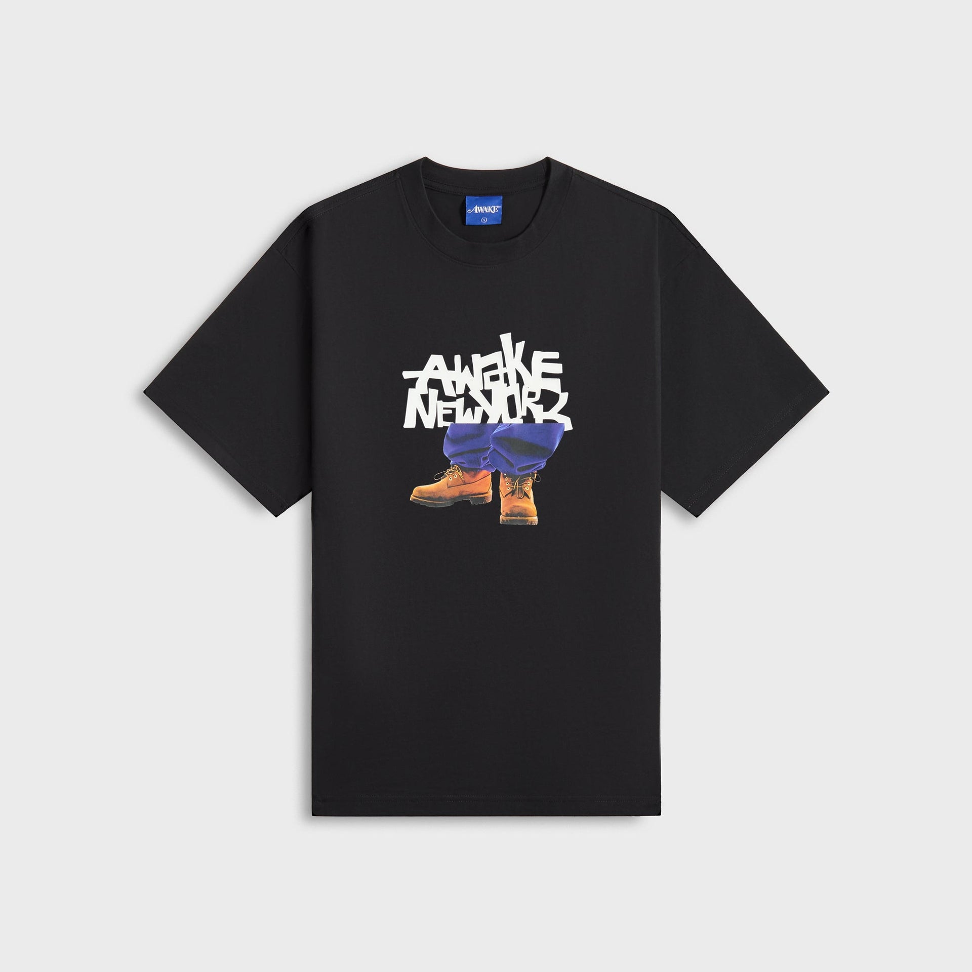 Awake NY Stomper Tee in Black