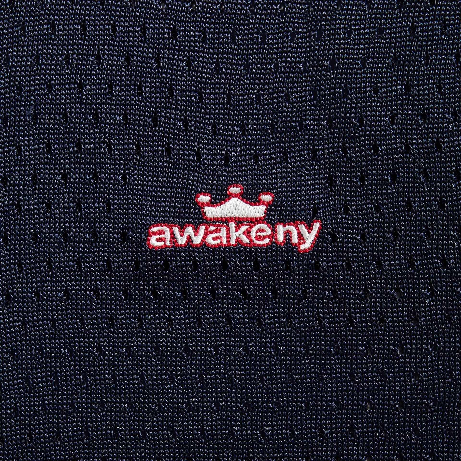 Awake NY Knit Soccer Jersey in Navy
