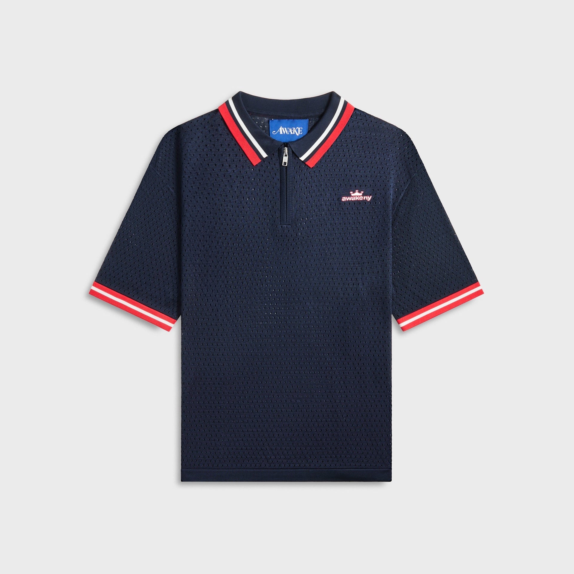Awake NY Knit Soccer Jersey in Navy