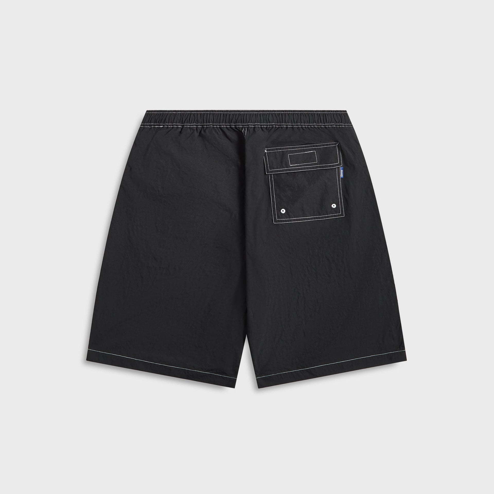 Awake NY Classic Logo Swim Trunk in Black