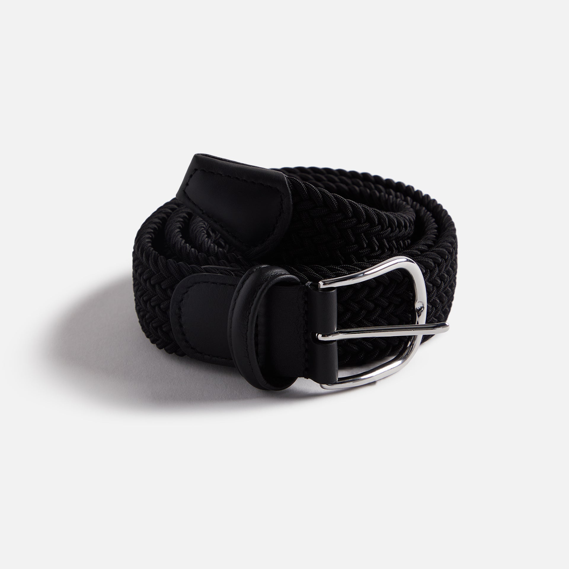 Anderson's Classic Stretch Woven Belt - Black