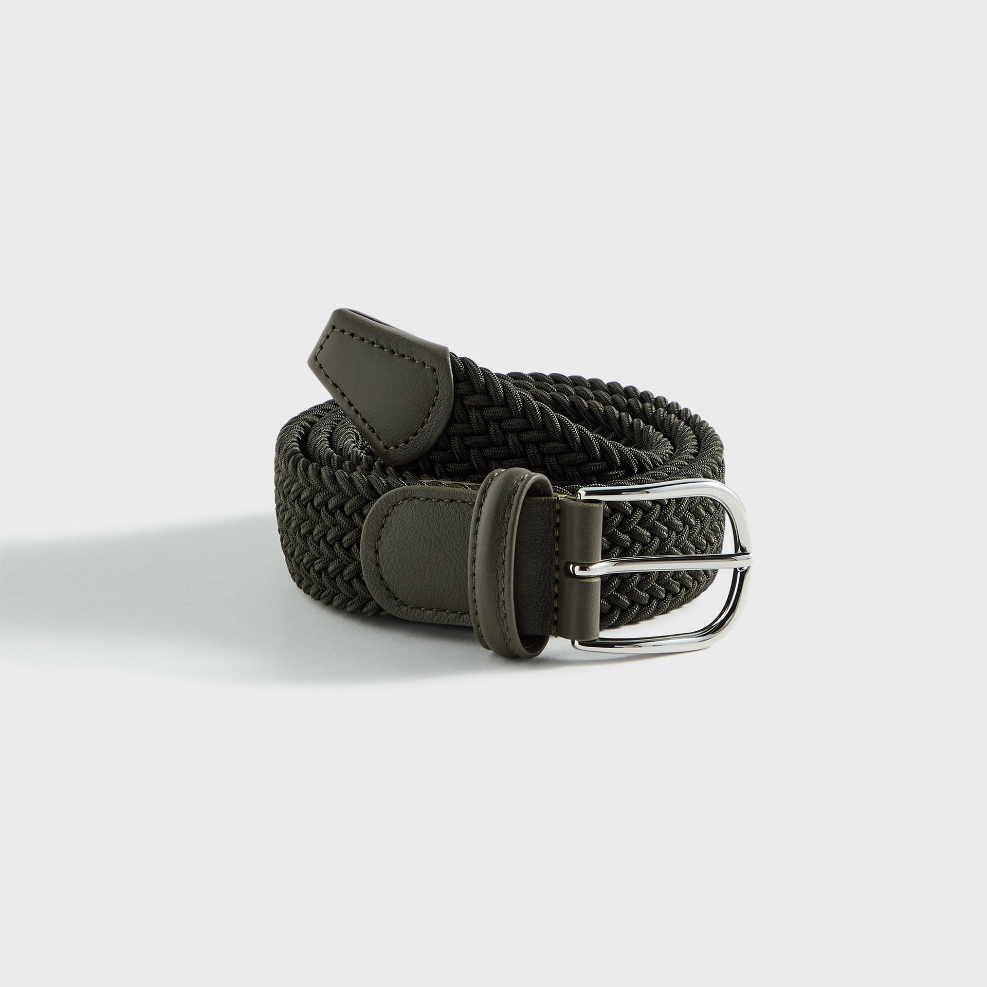 Anderson's Elastic Woven Belt - Green