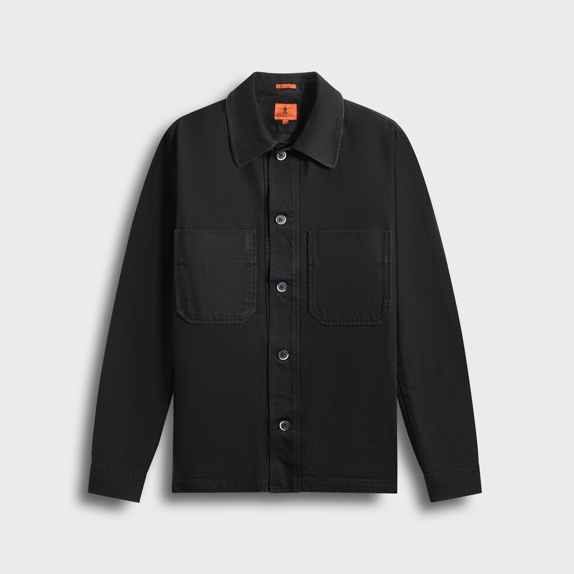 Barena Overshirt Capitan Macado in Nero