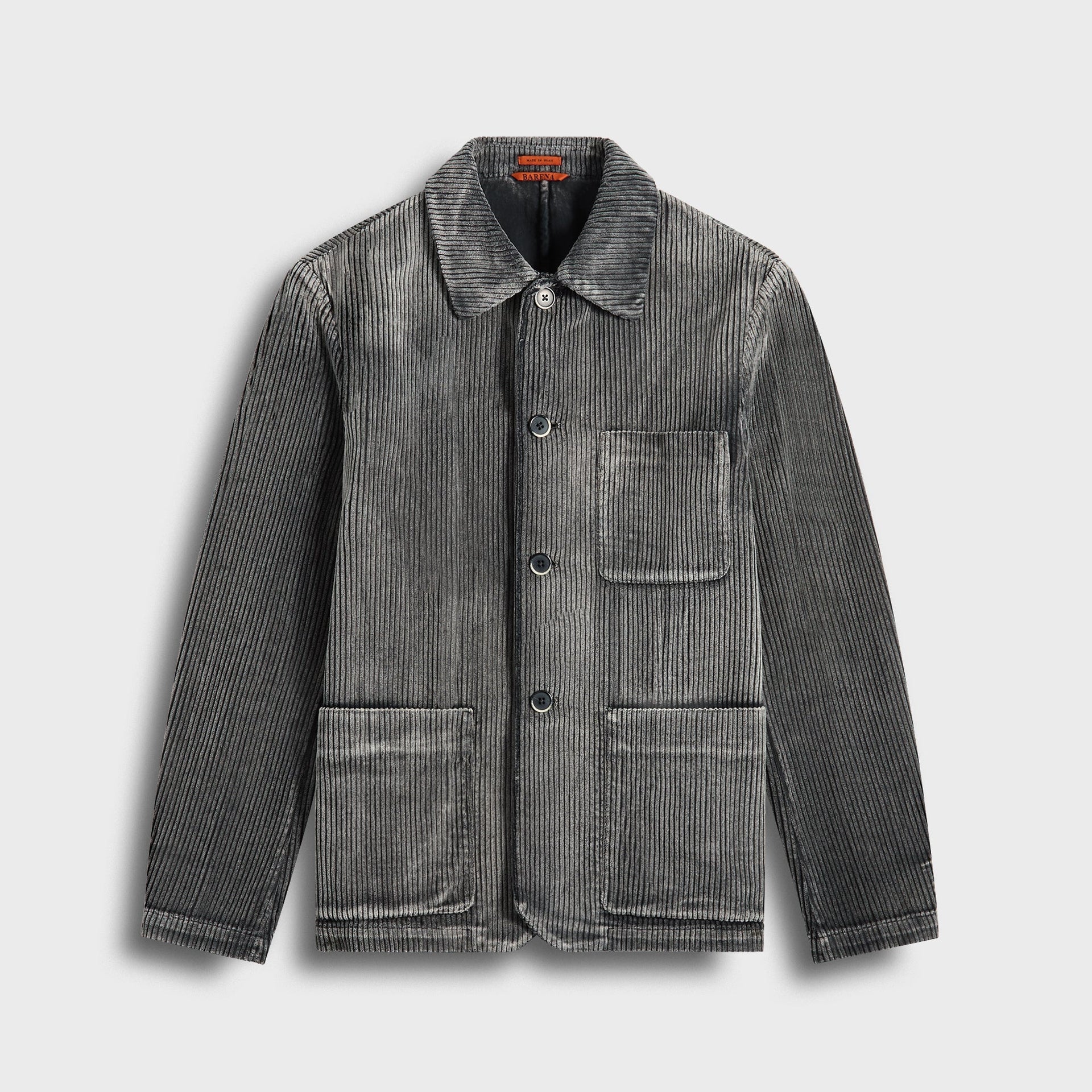 Barena Overshirt Visal in Carbone