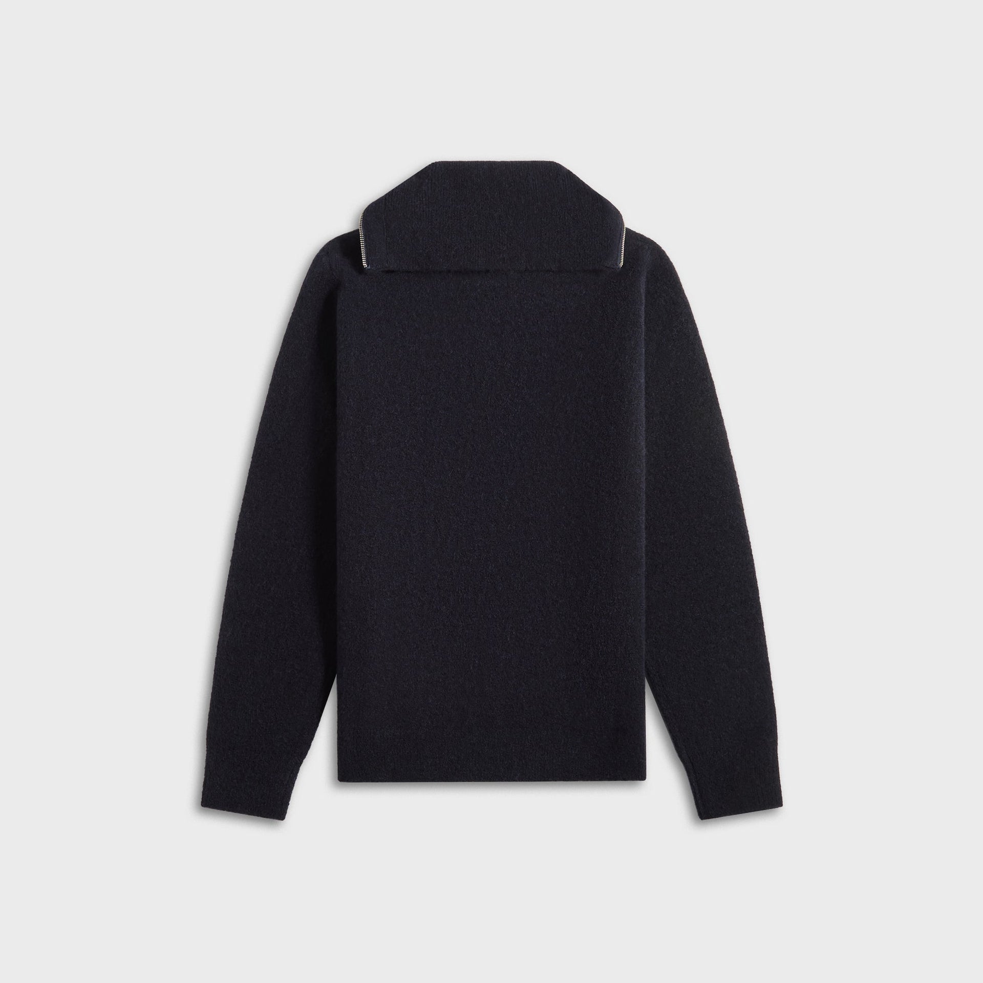 Barena Wool Quarter-Zip Sweater - Navy