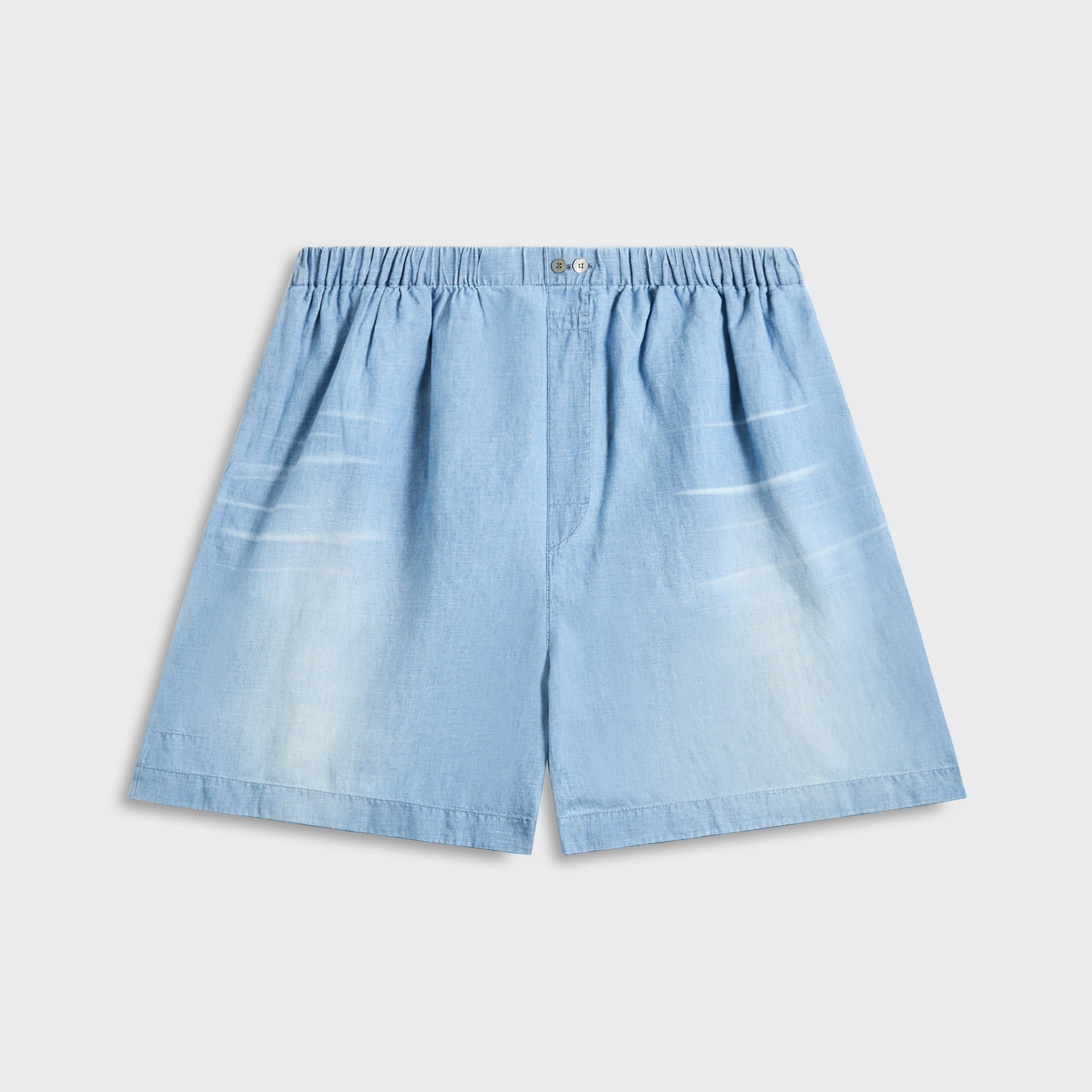Acne Studios Woven Shorts in Mid Blue