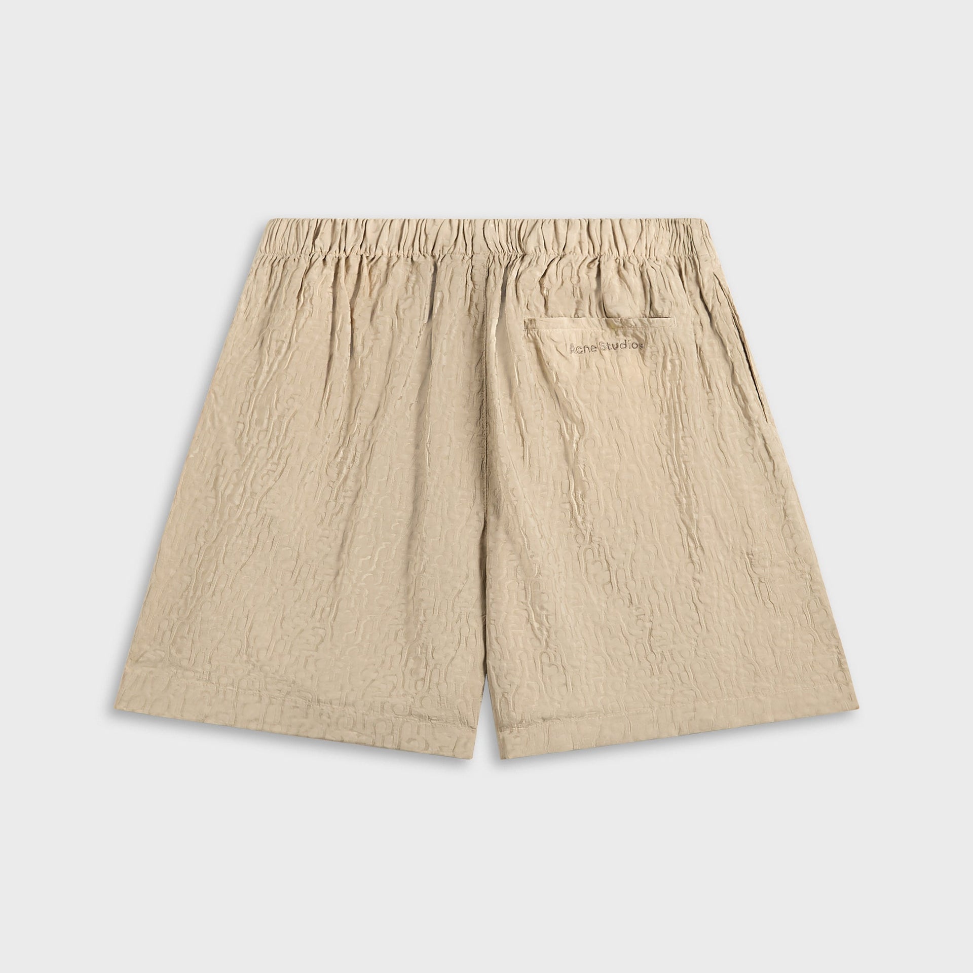 Acne Studios Woven Shorts in Warm Grey