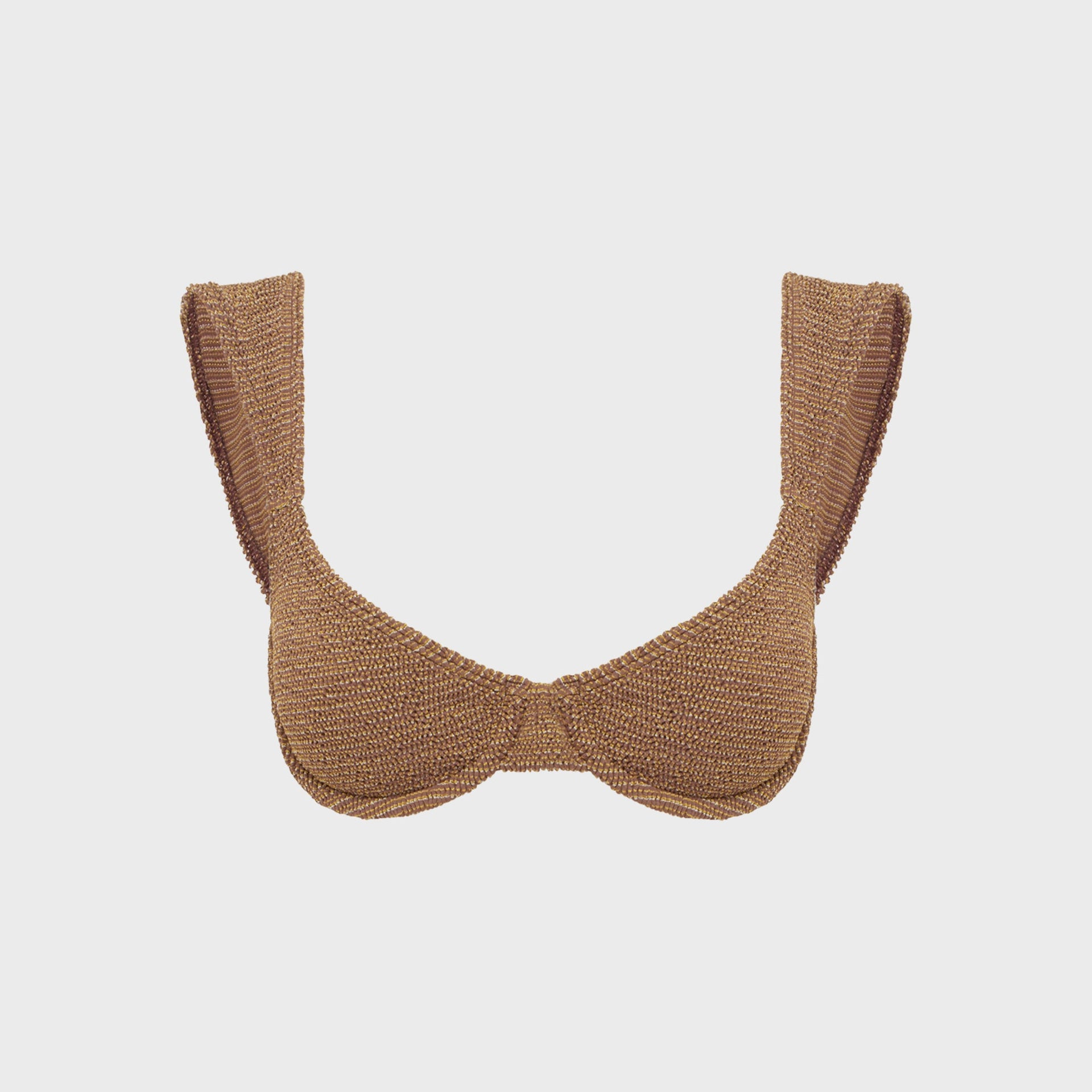 Bond Eye Georgia Balconette in Cocoa Butter Lurex