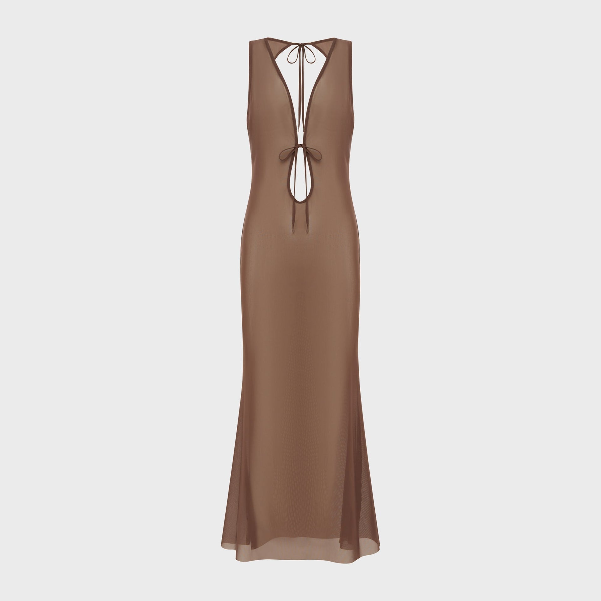 Bond Eye Harper Maxi Dress - Rosewood Mesh