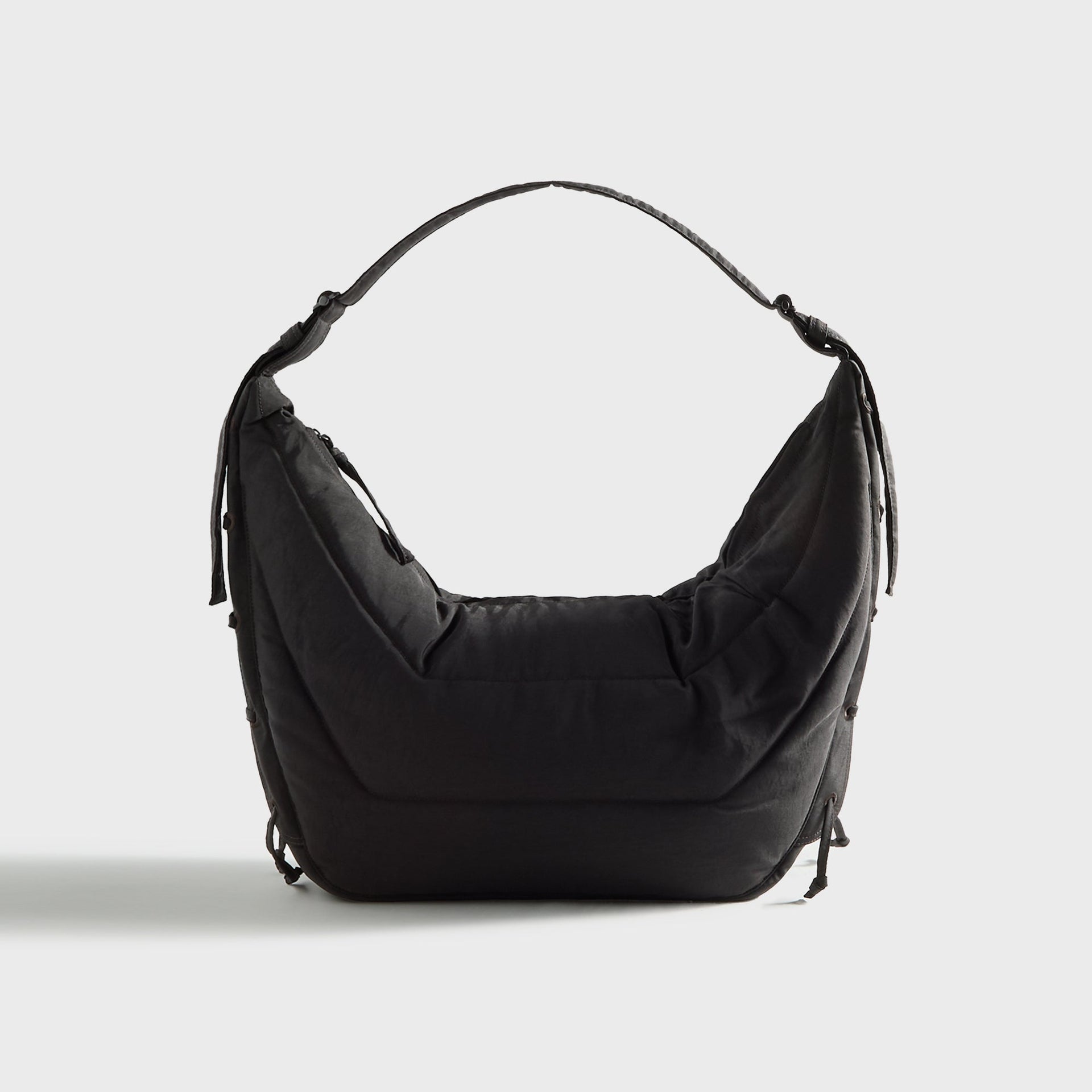 Lemaire Large Soft Game Bag in Dark Chocolate