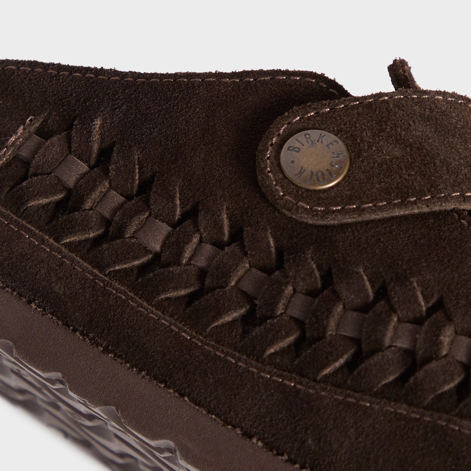 Kith for Birkenstock WMNS Suede Boston Braided - Mocca