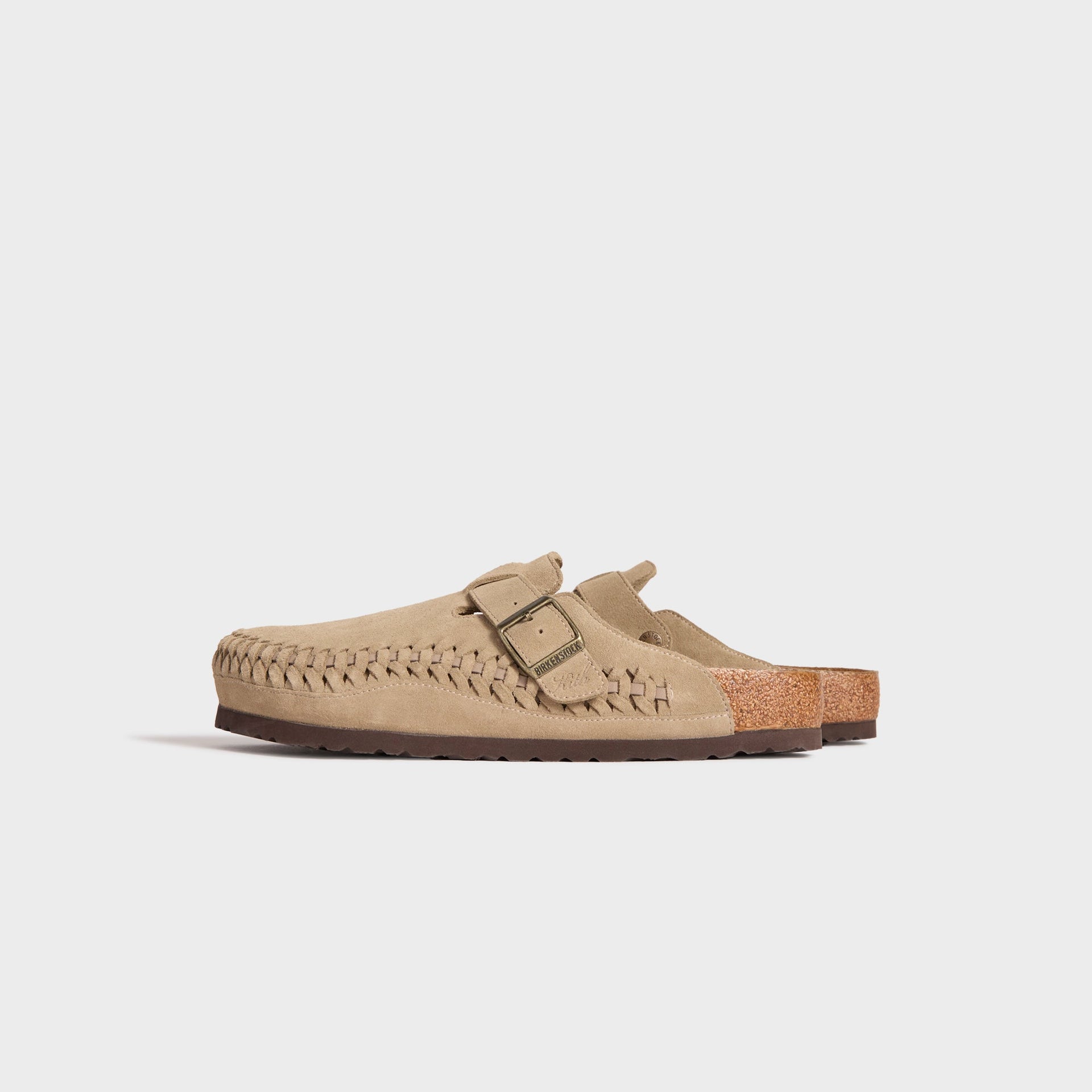 Kith for Birkenstock WMNS Suede Boston Braided - Taupe