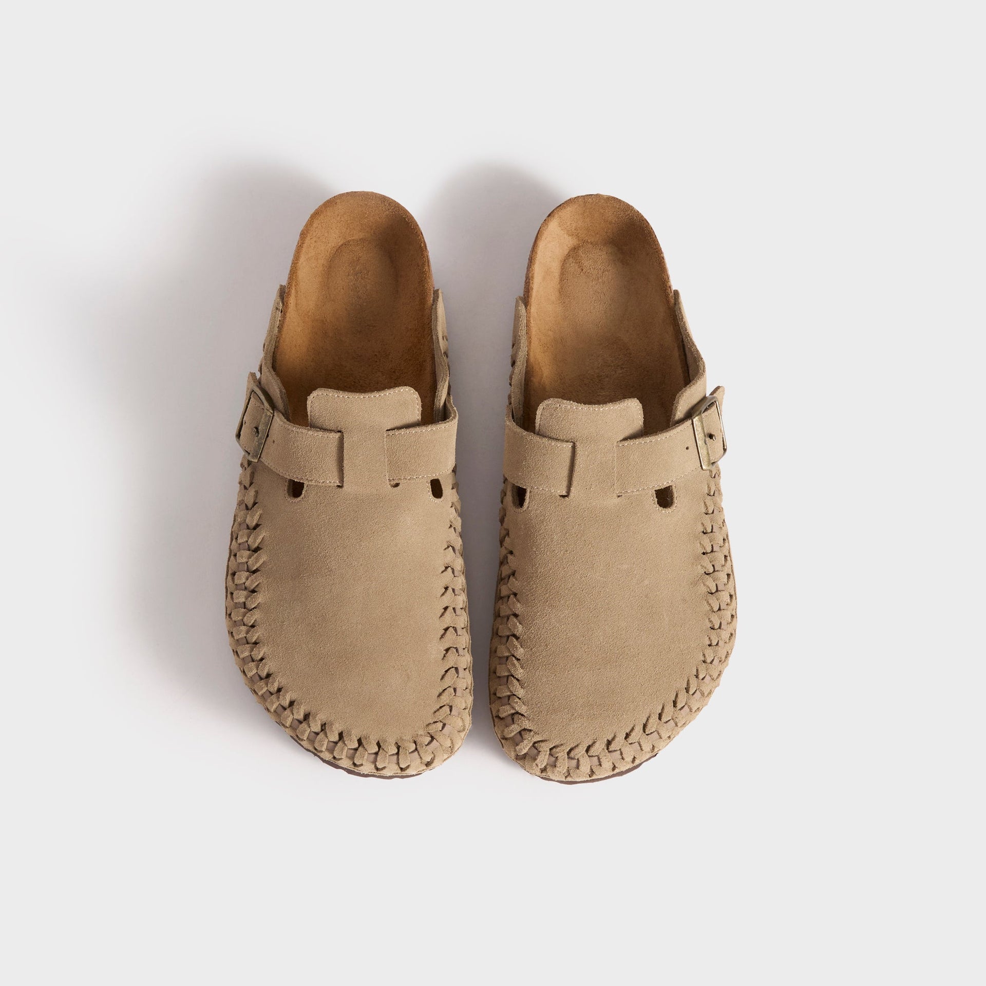 Kith for Birkenstock WMNS Suede Boston Braided - Taupe