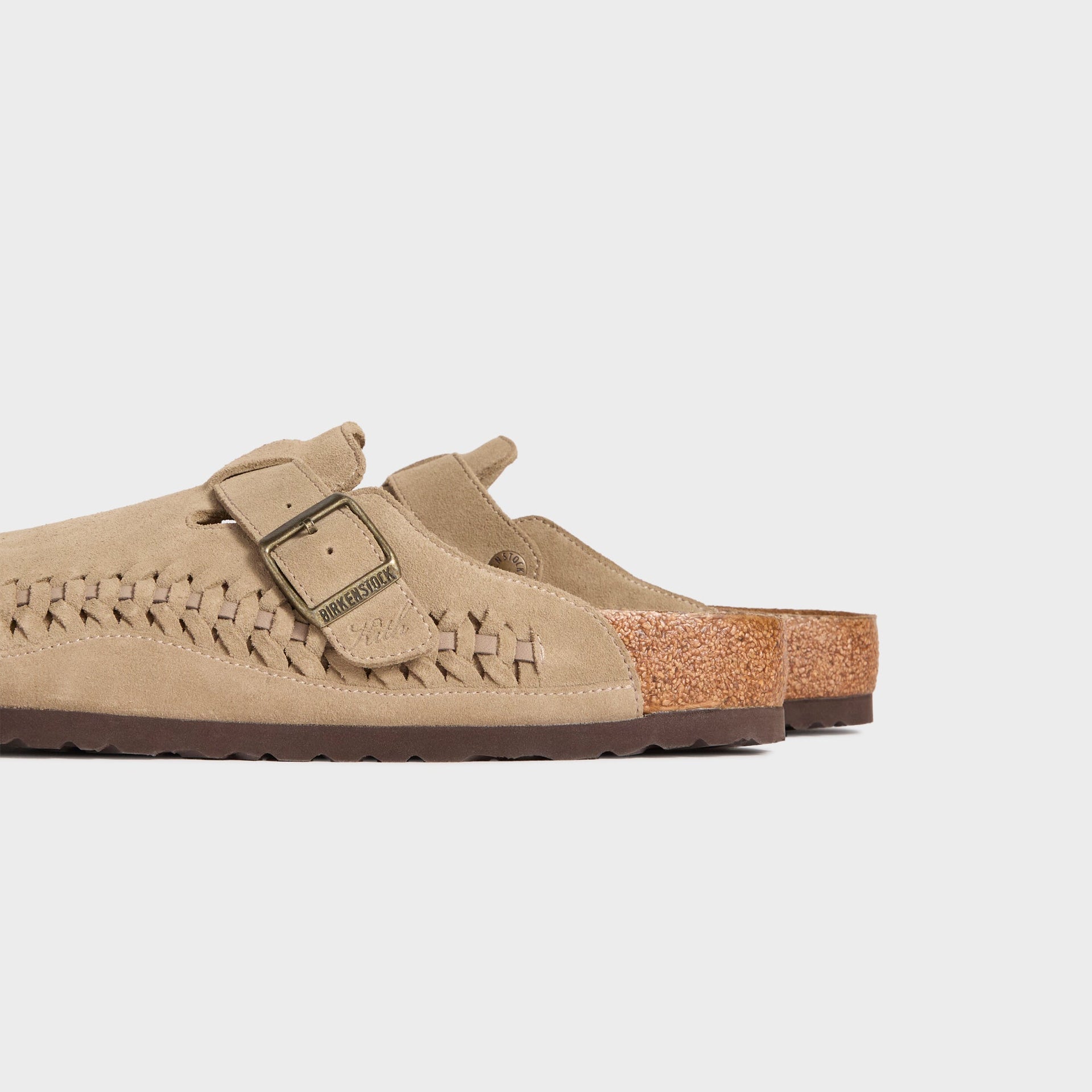 Kith for Birkenstock WMNS Suede Boston Braided - Taupe