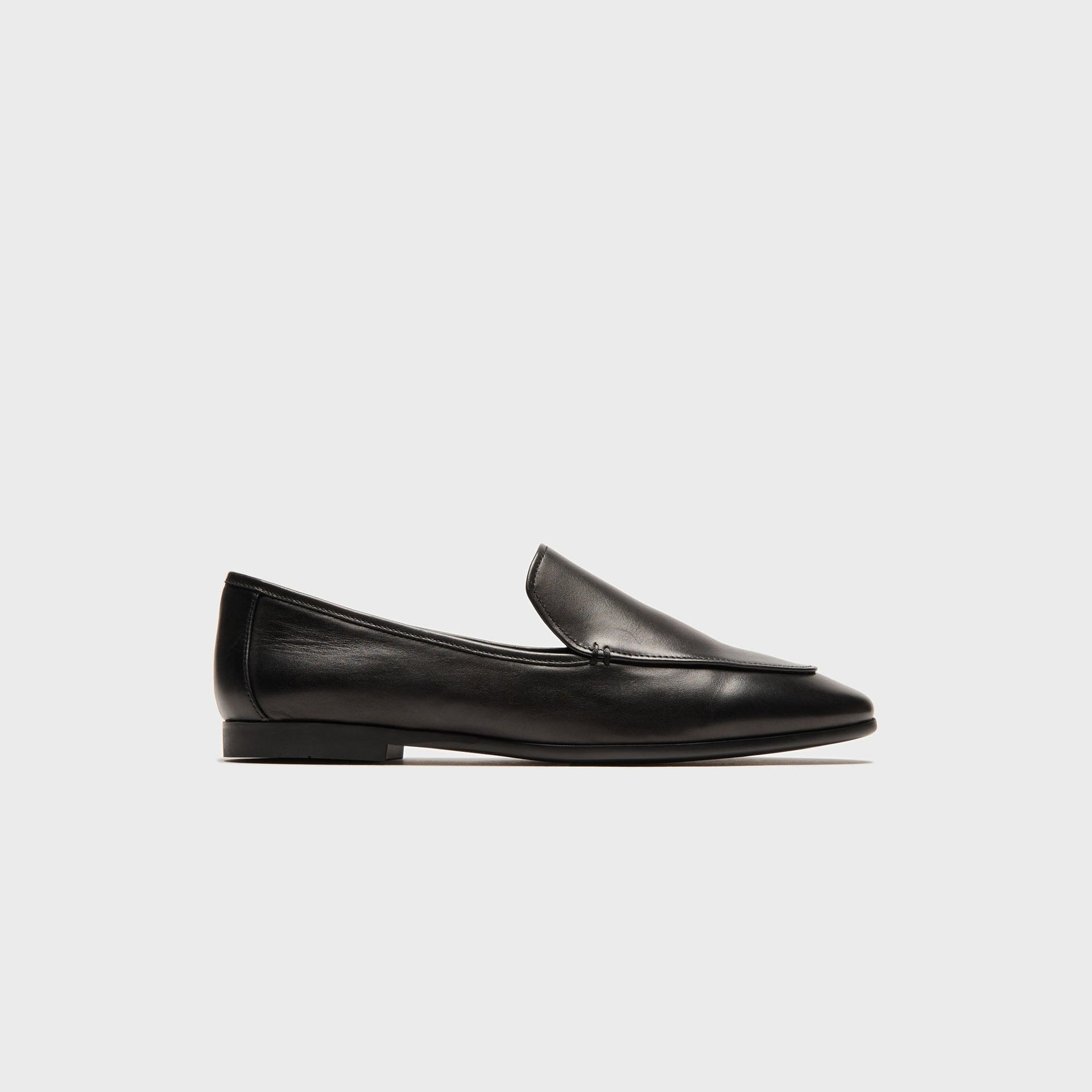 Black Suede Studio Allie Loafer - Black