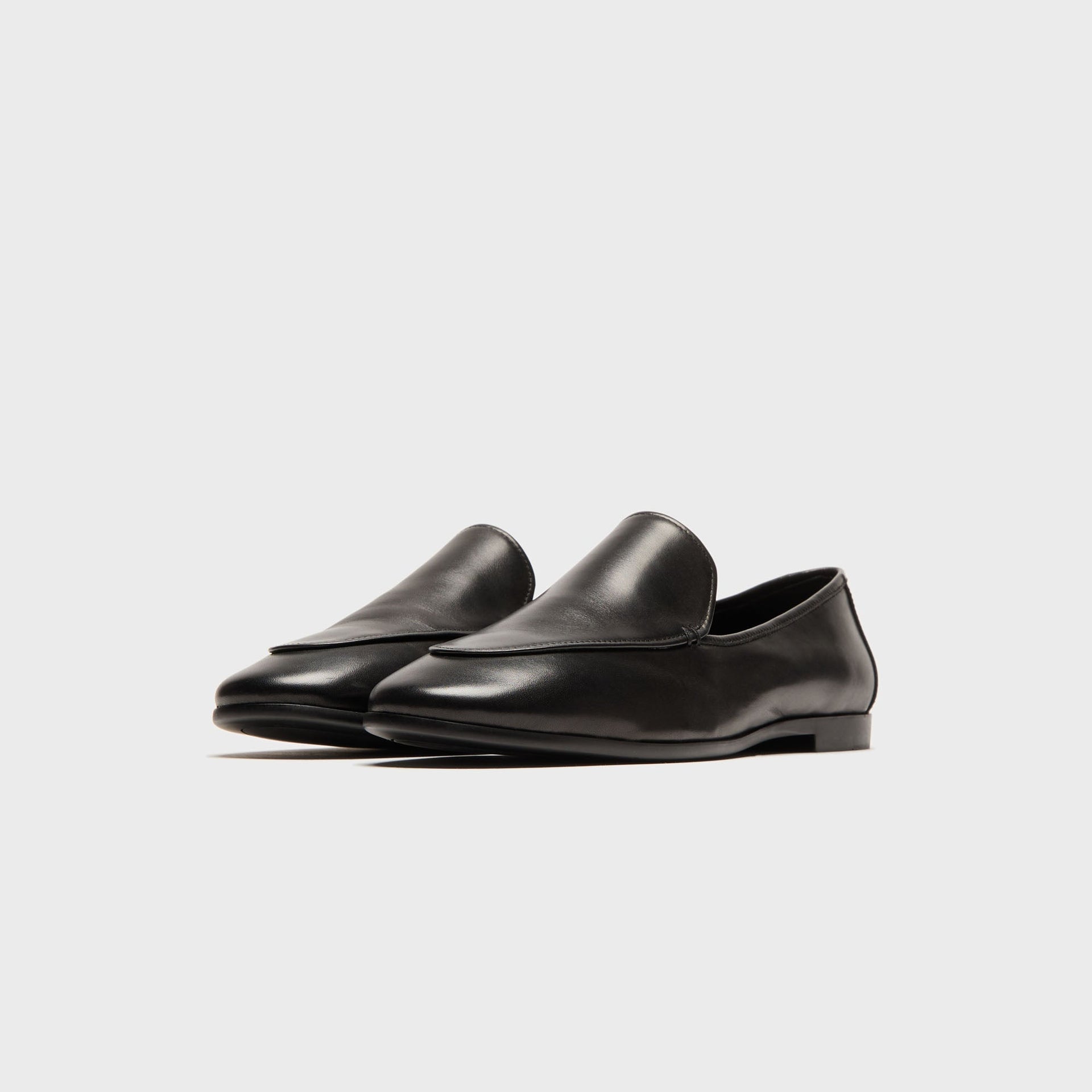 Black Suede Studio Allie Loafer - Black