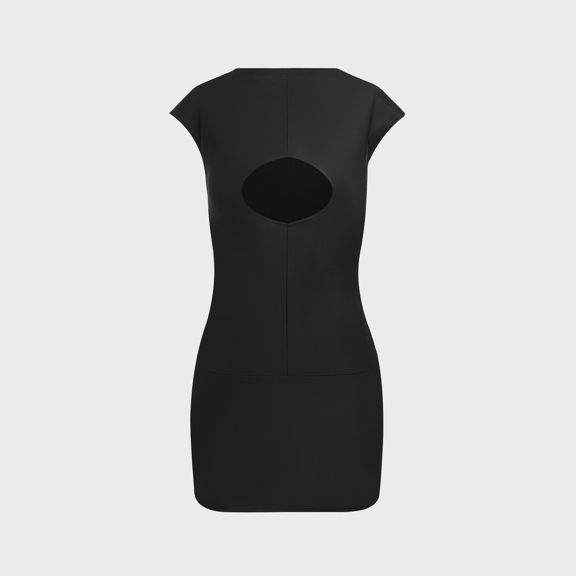 Buci Jump Rope Dress in Black