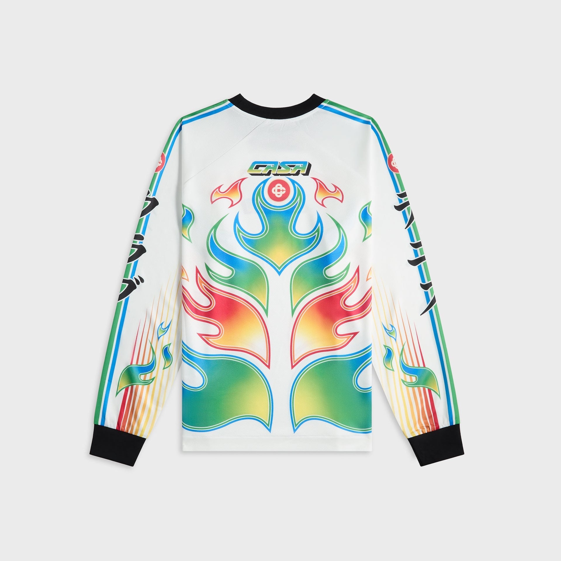 Casablanca Long Sleeve Football Tee - Multi