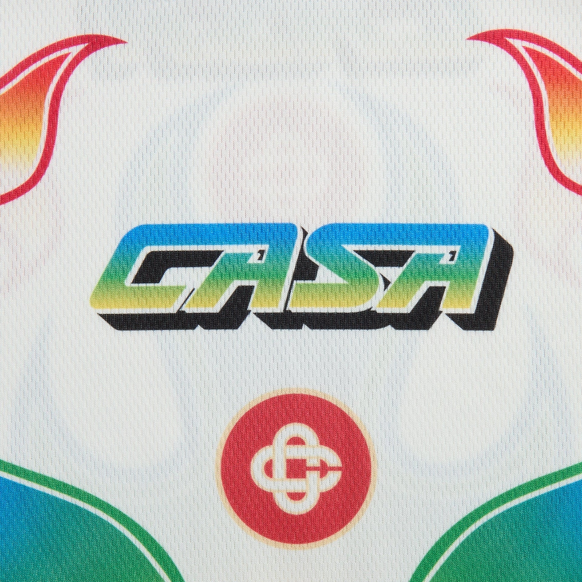 Casablanca Long Sleeve Football Tee - Multi