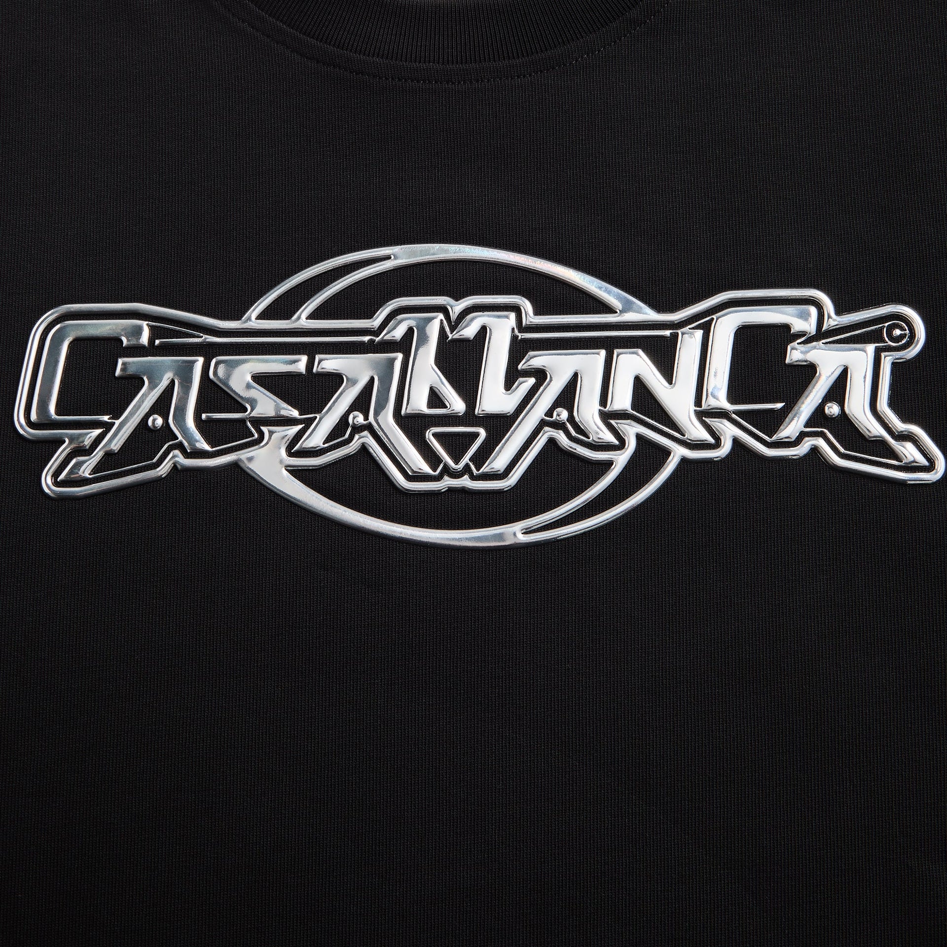 Casablanca 3D Oversized Tee - Black