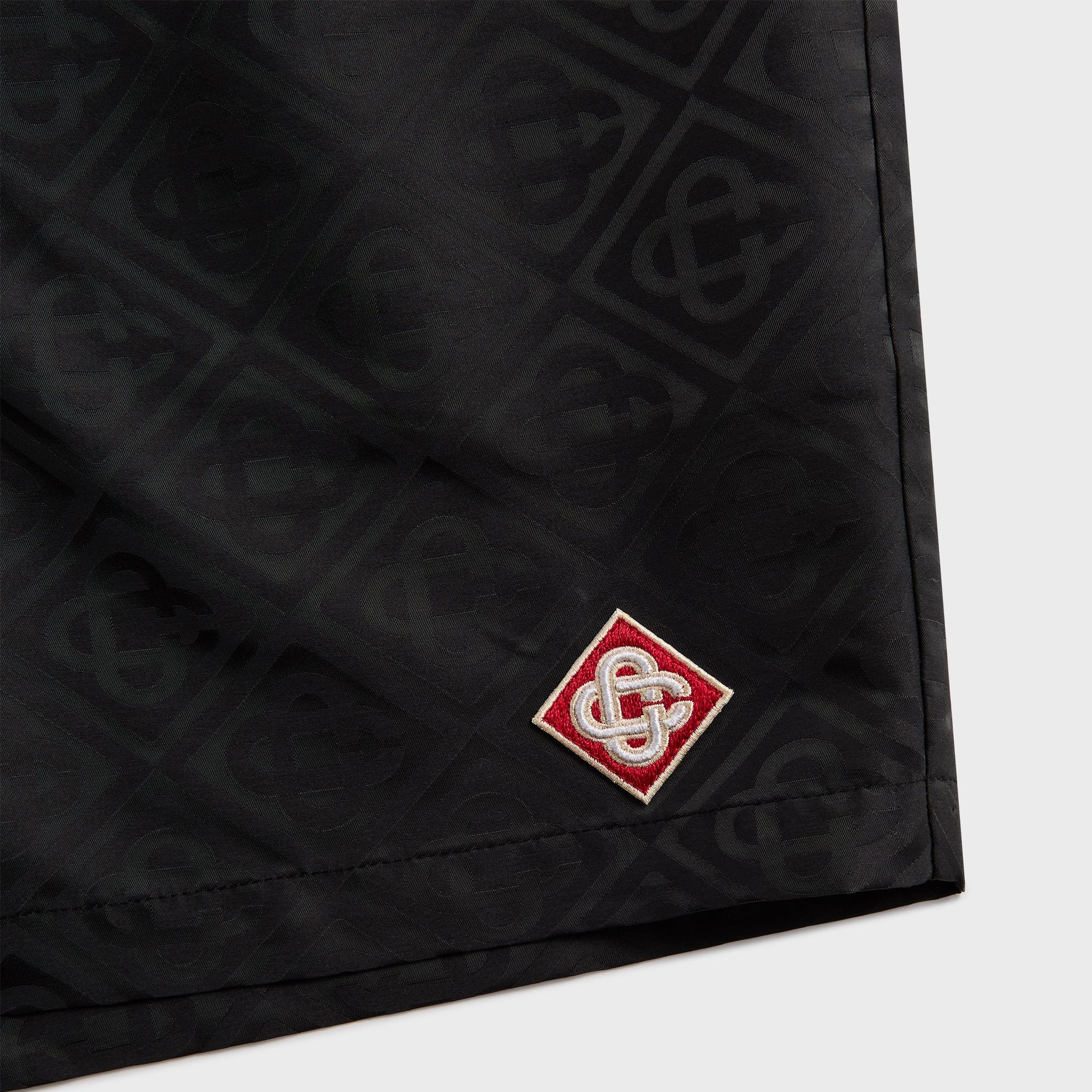 Casablanca Monogram Jacquard Swim Shorts - Black