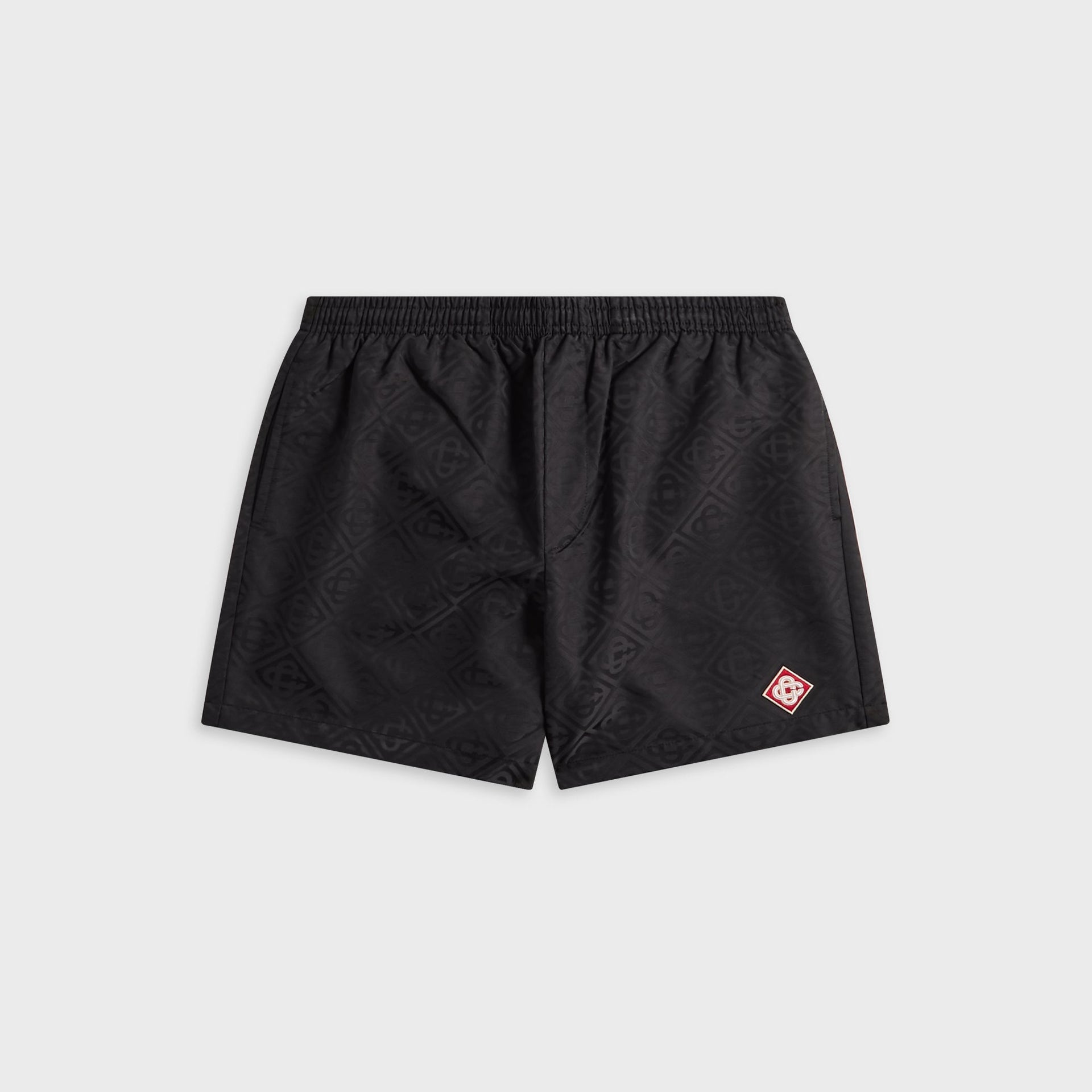 Casablanca Monogram Jacquard Swim Shorts - Black