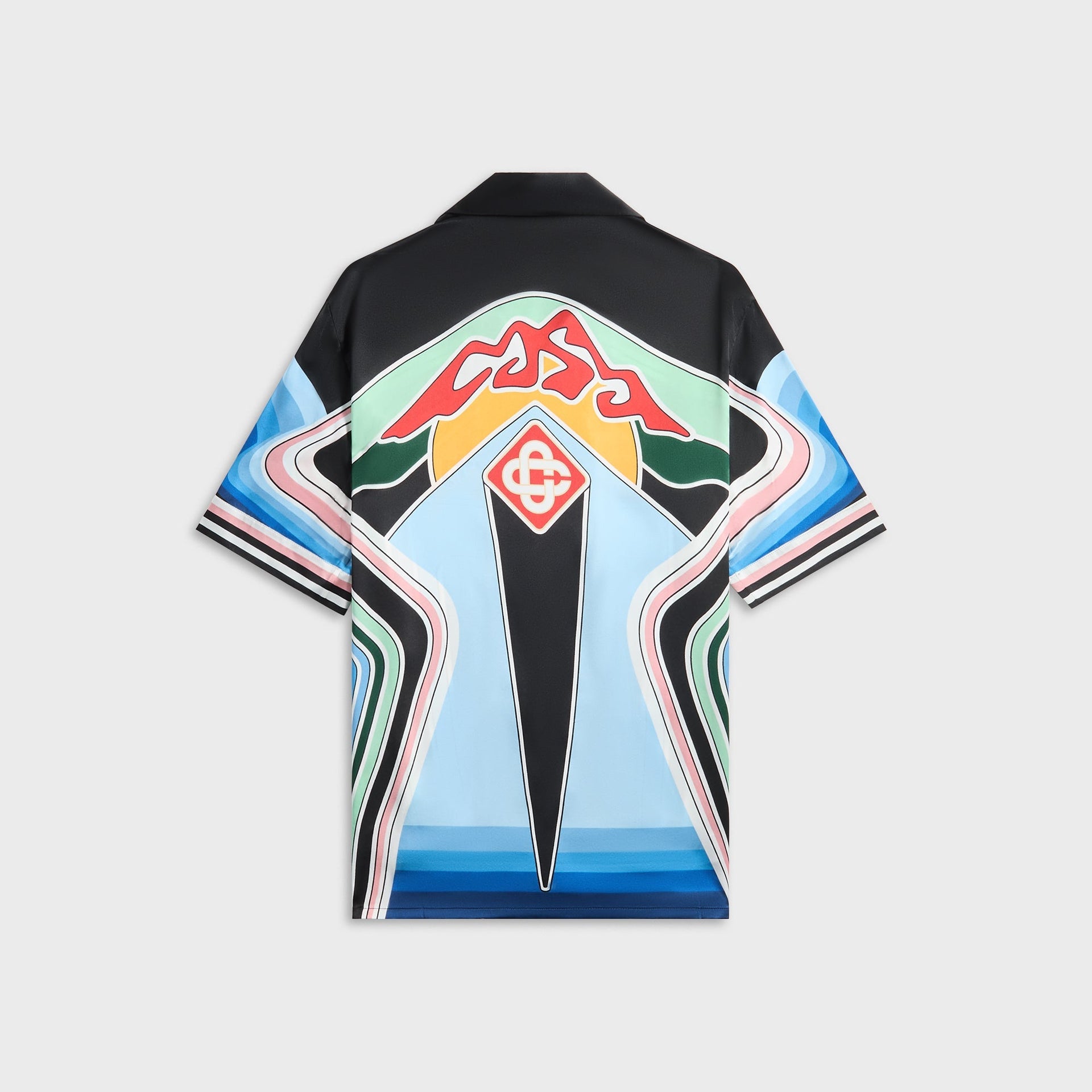 Casablanca Montagne Graphic Mountain Shirt in Multicolor