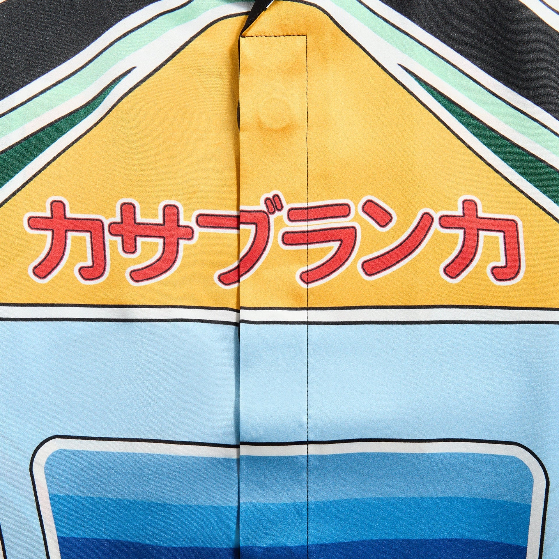 Casablanca Montagne Graphic Mountain Shirt in Multicolor