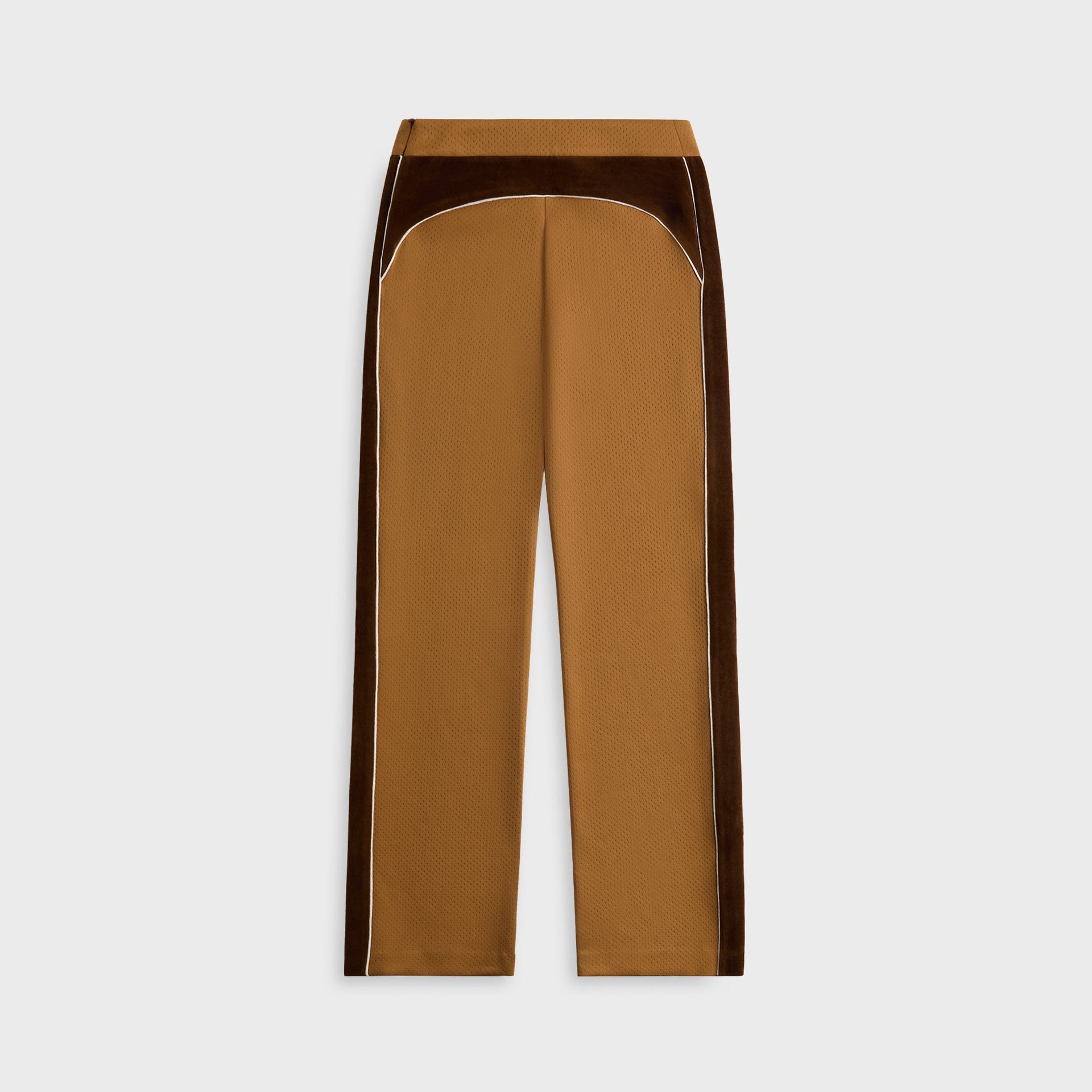 Casablanca Chenille Panelled Track Pant in Beige
