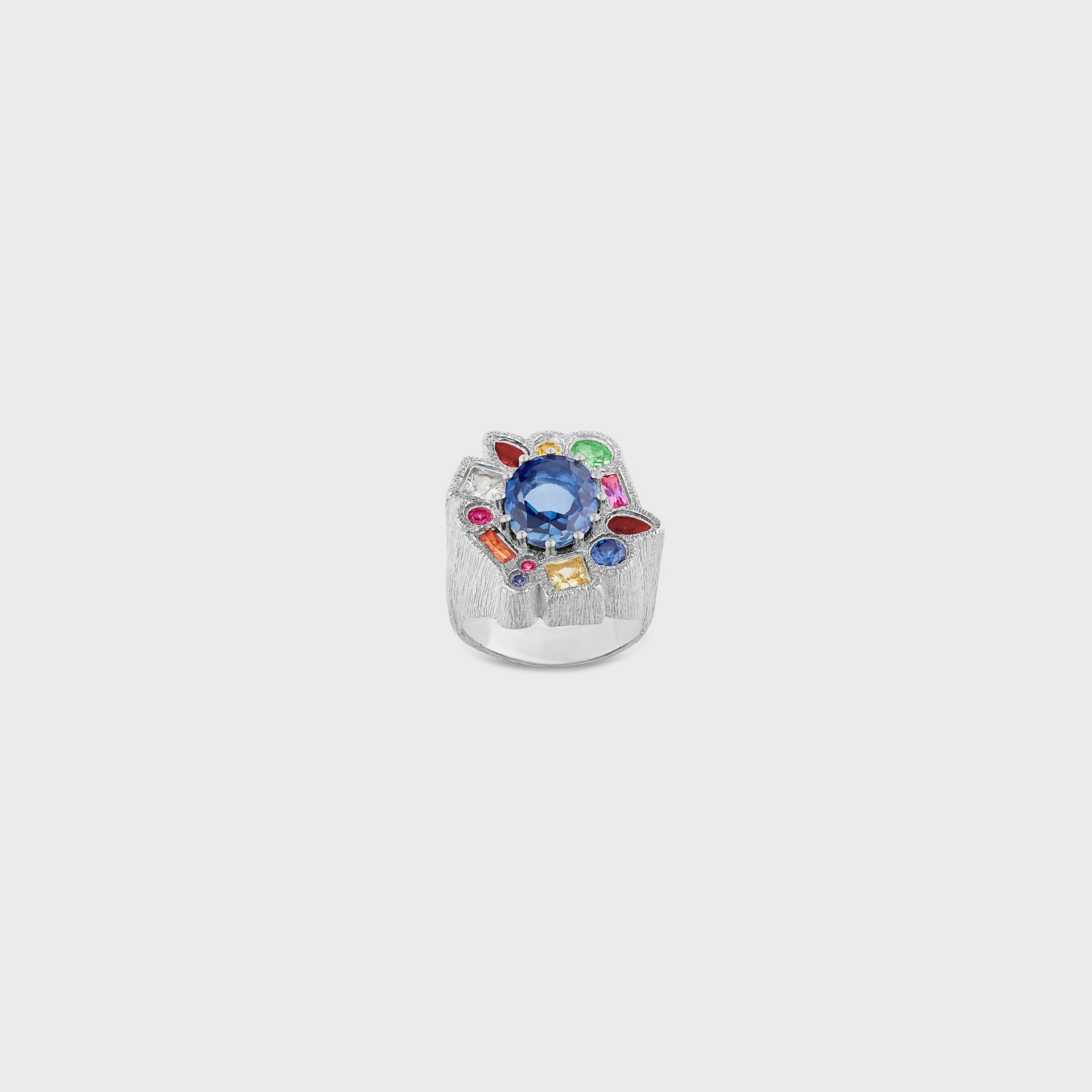 Bleue Burnham Cottage Garden Cocktail Ring in Multi