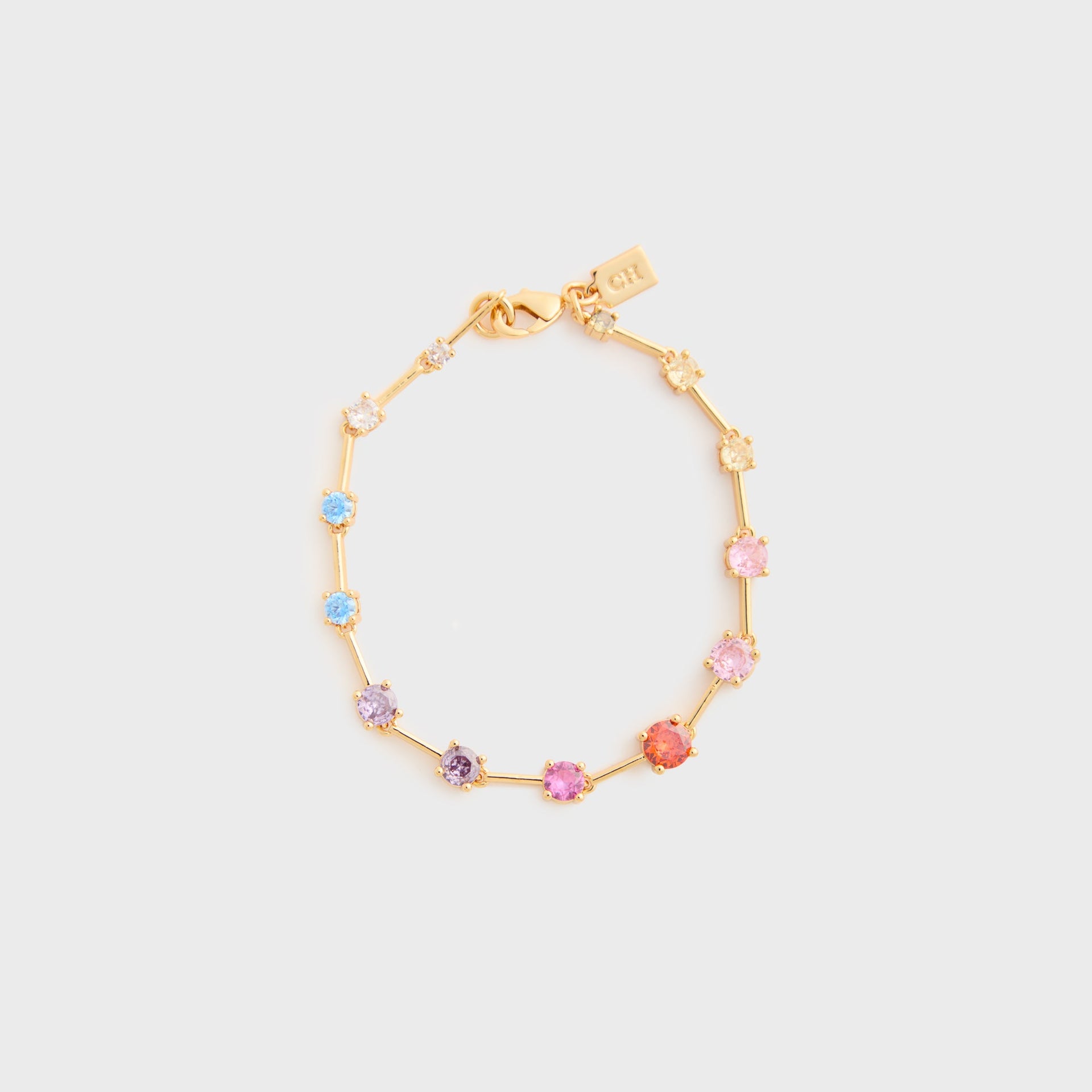 Crystal Haze Astro Rainbow Bracelet in Multi