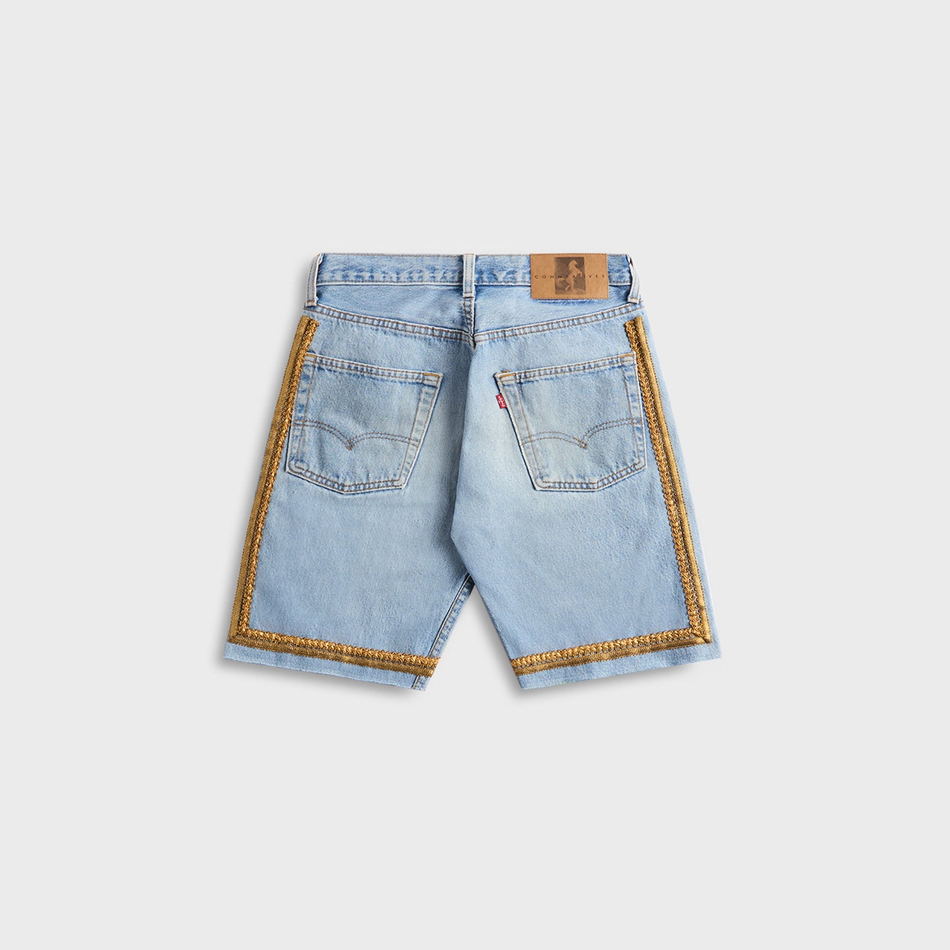 Conner Ives Vintage Denim Short - Blue