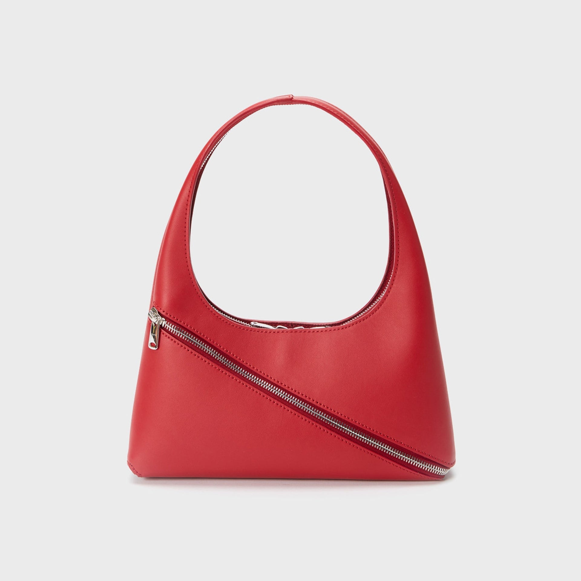 Coperni Zip Baguette Bag in Red