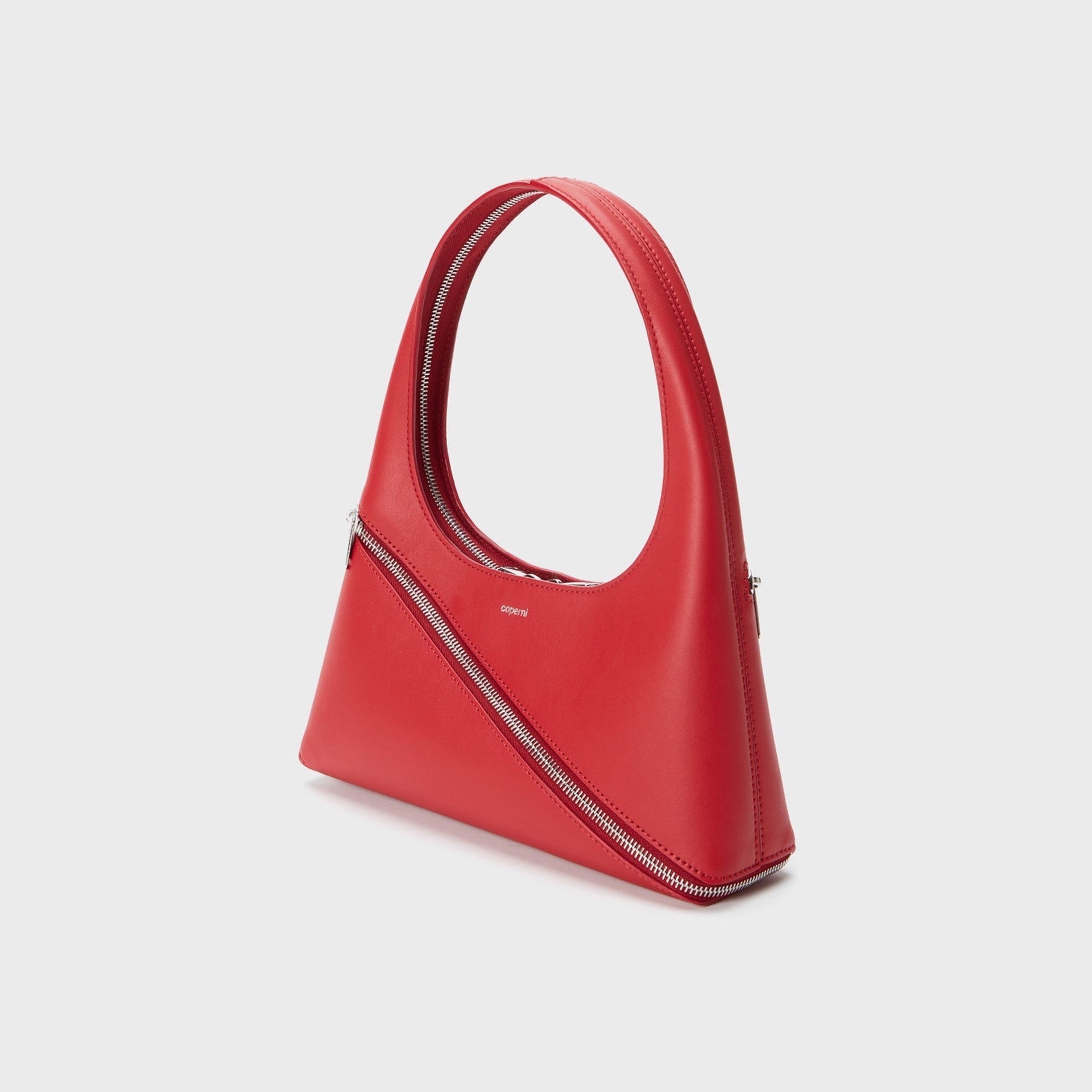 Coperni Zip Baguette Bag in Red