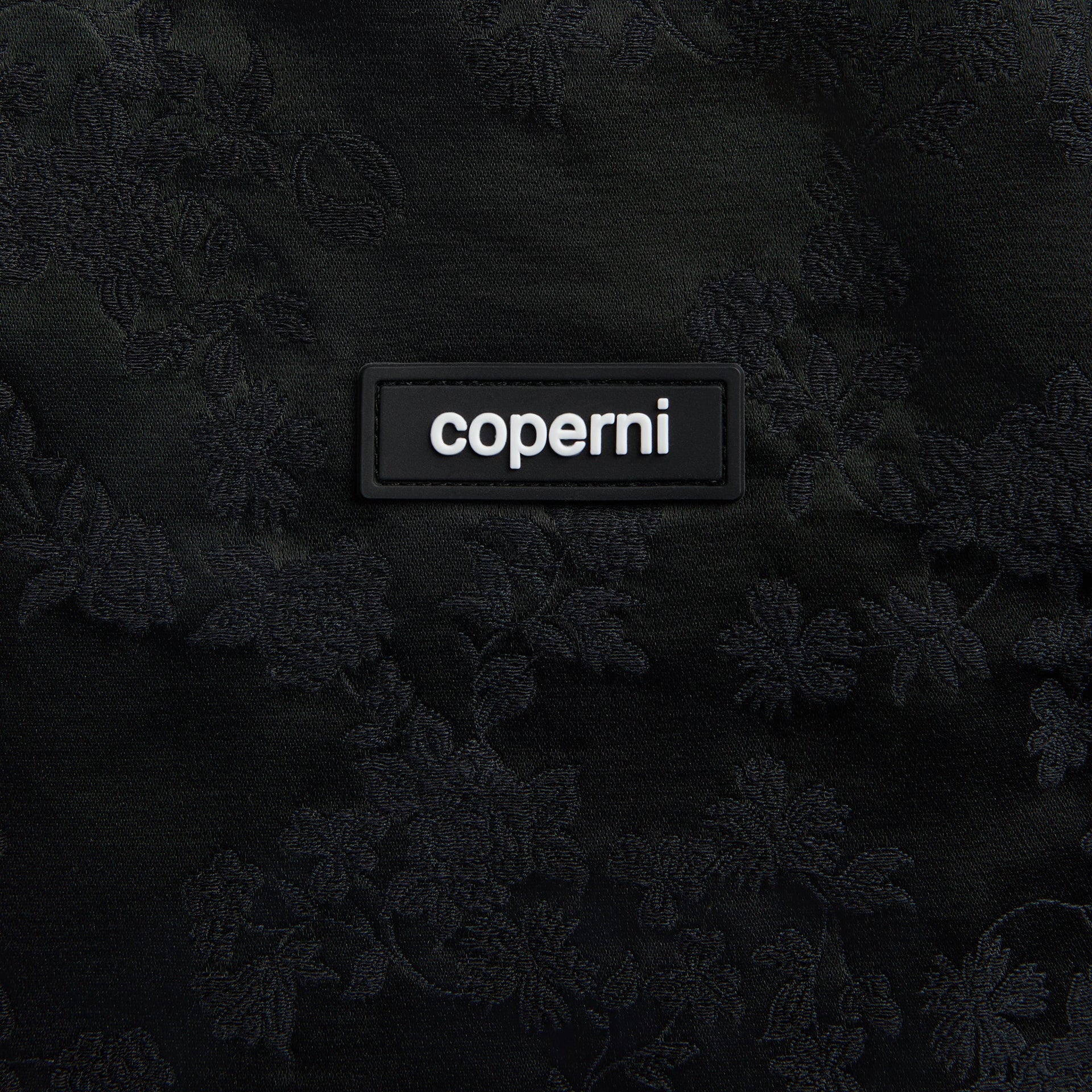 Coperni Jacquard Zipped Jacket in Black