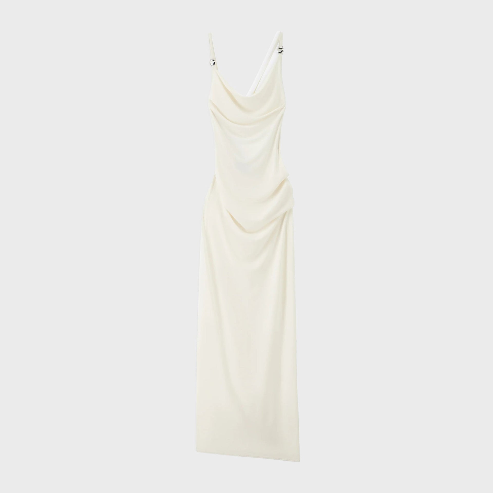 Coperni Benitier CinLogo Dress in White