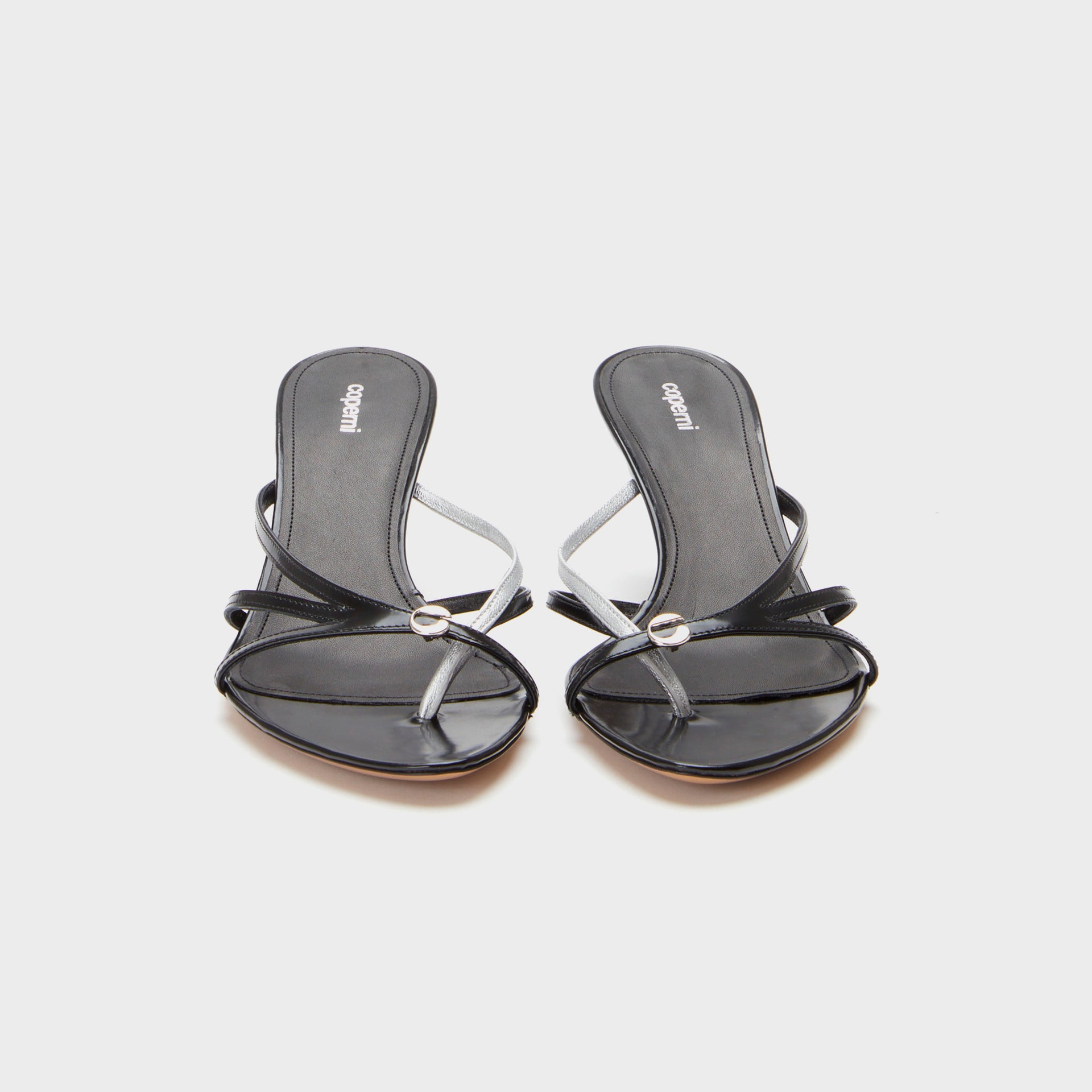 Coperni Low Strap Sandals - Black