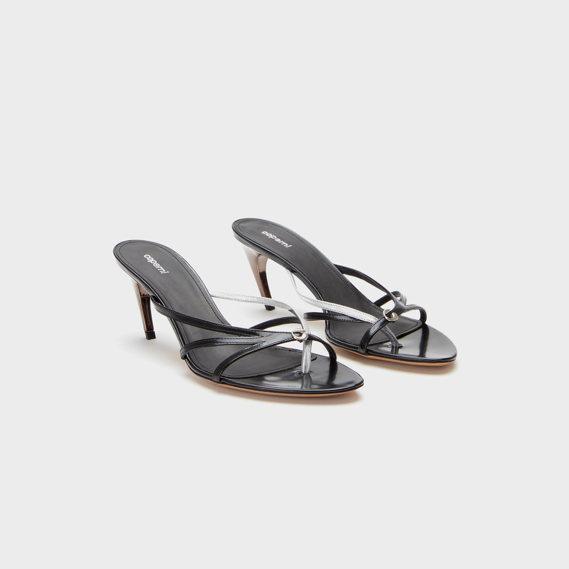 Coperni Low Strap Sandals - Black