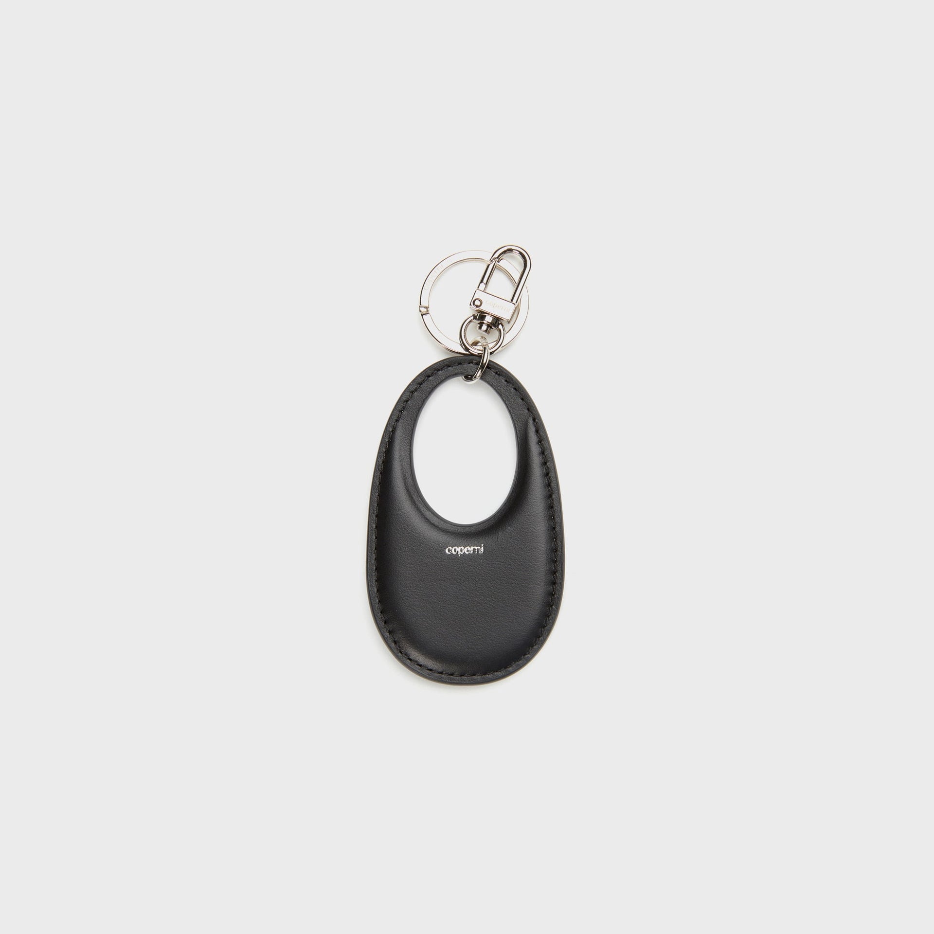 Coperni Swipe Keychain in Black
