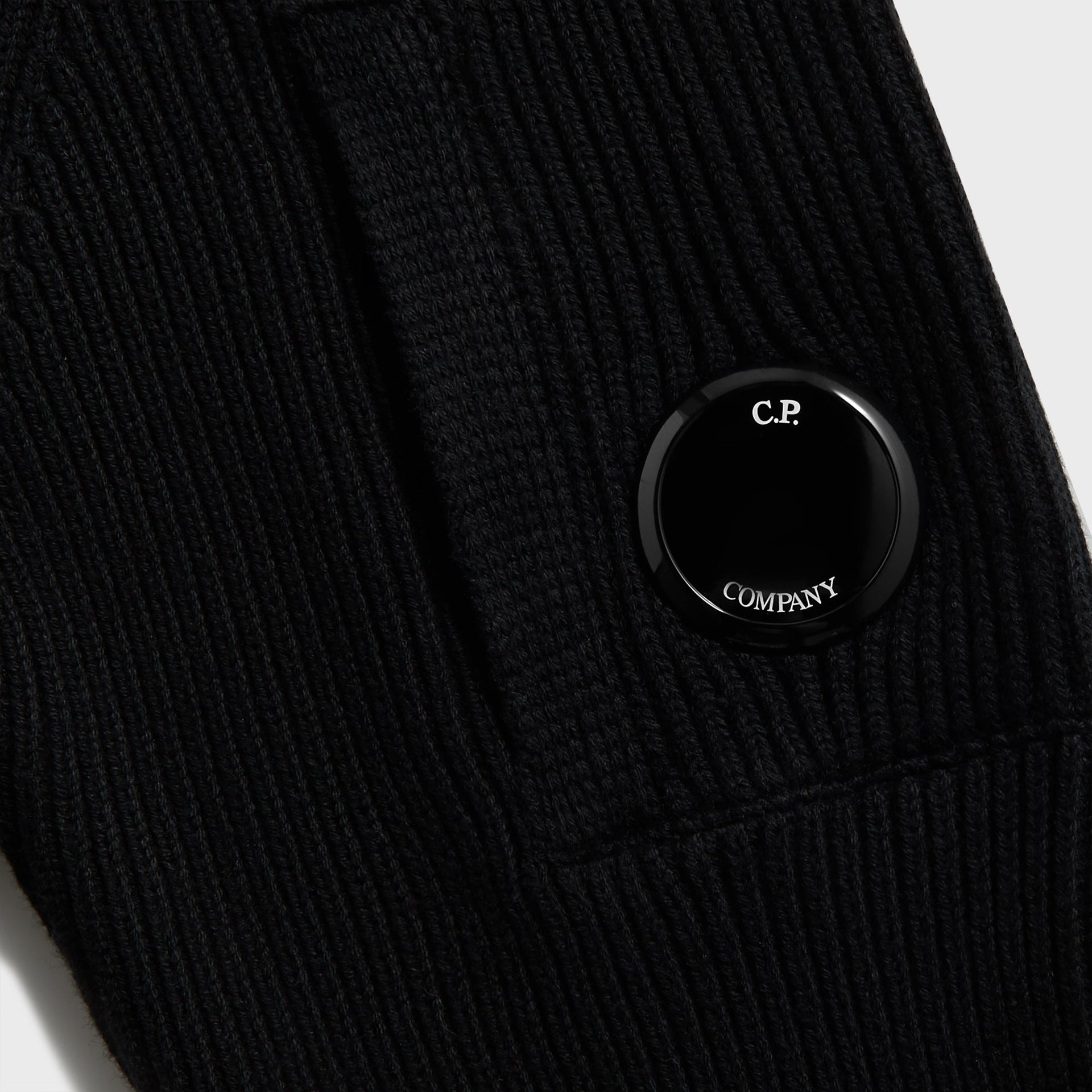 C.P. Company Knitwear Crew Neck in  Black